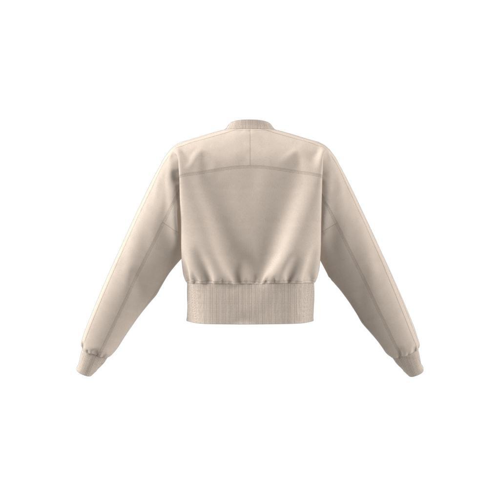 Adicolor Contempo Chunky 3-Stripes Sweatshirt, Beige, A901_ONE, large image number 8