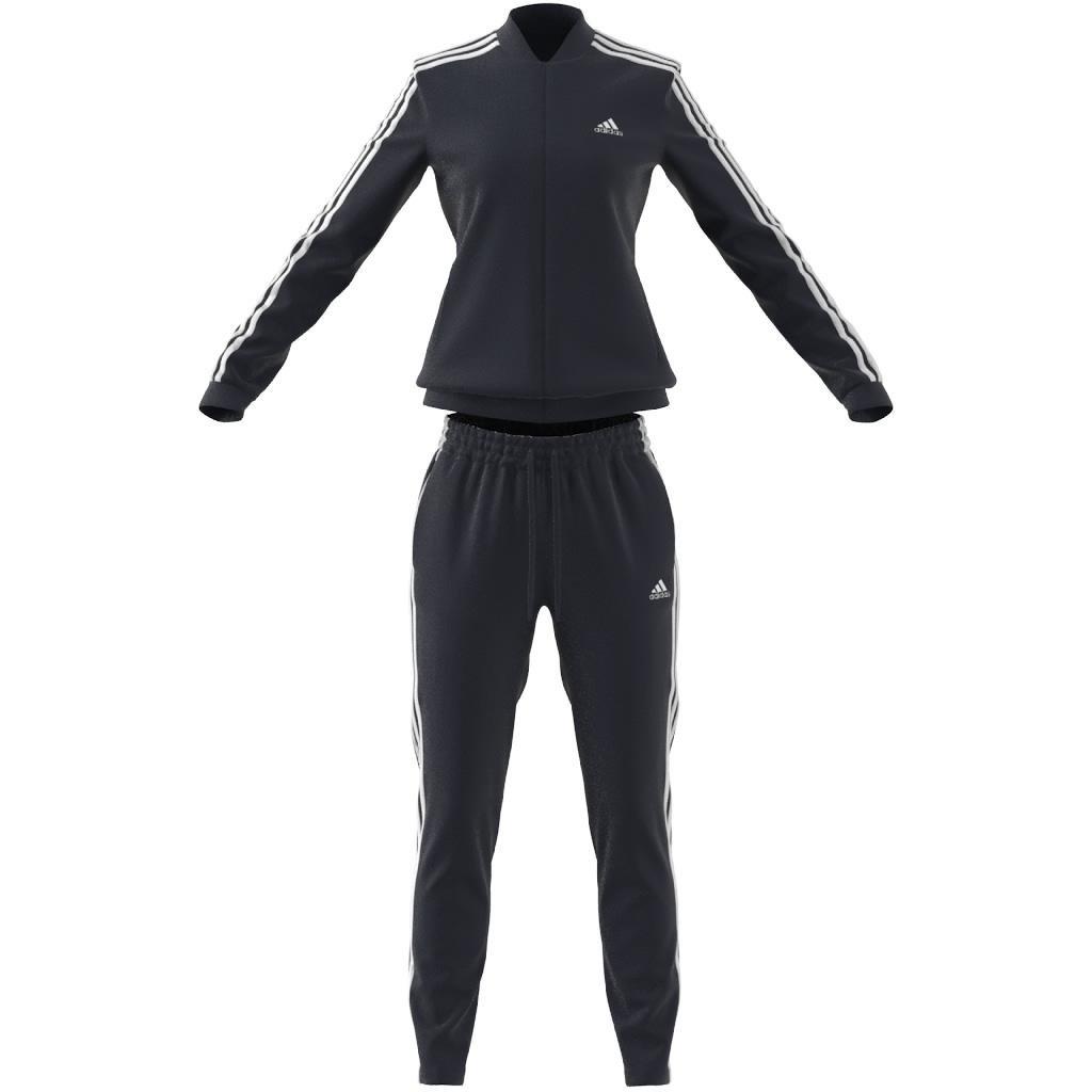Essentials 3-Stripes Track Suit, Blue, , large image number 7
