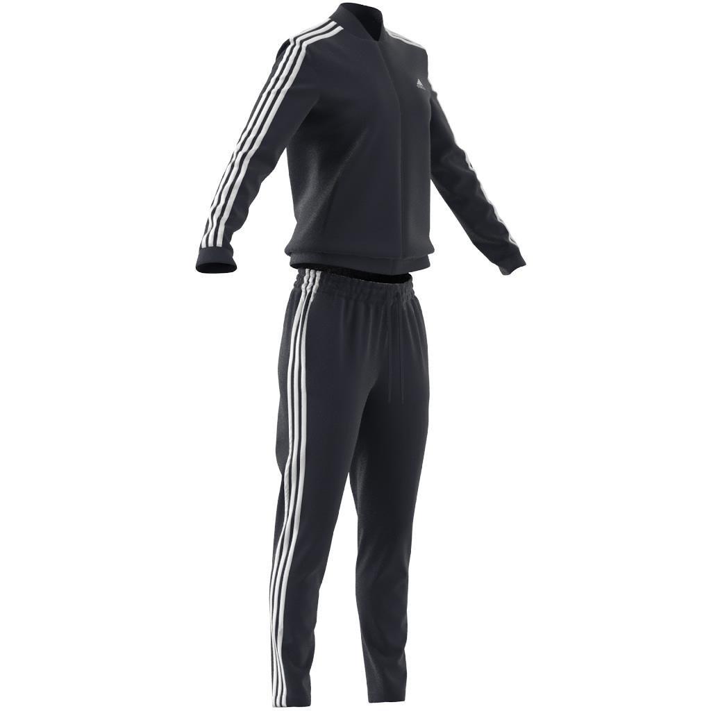 Essentials 3-Stripes Track Suit, Blue, , large image number 9