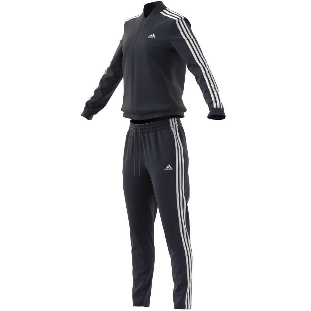 Essentials 3-Stripes Track Suit, Blue, , large image number 12