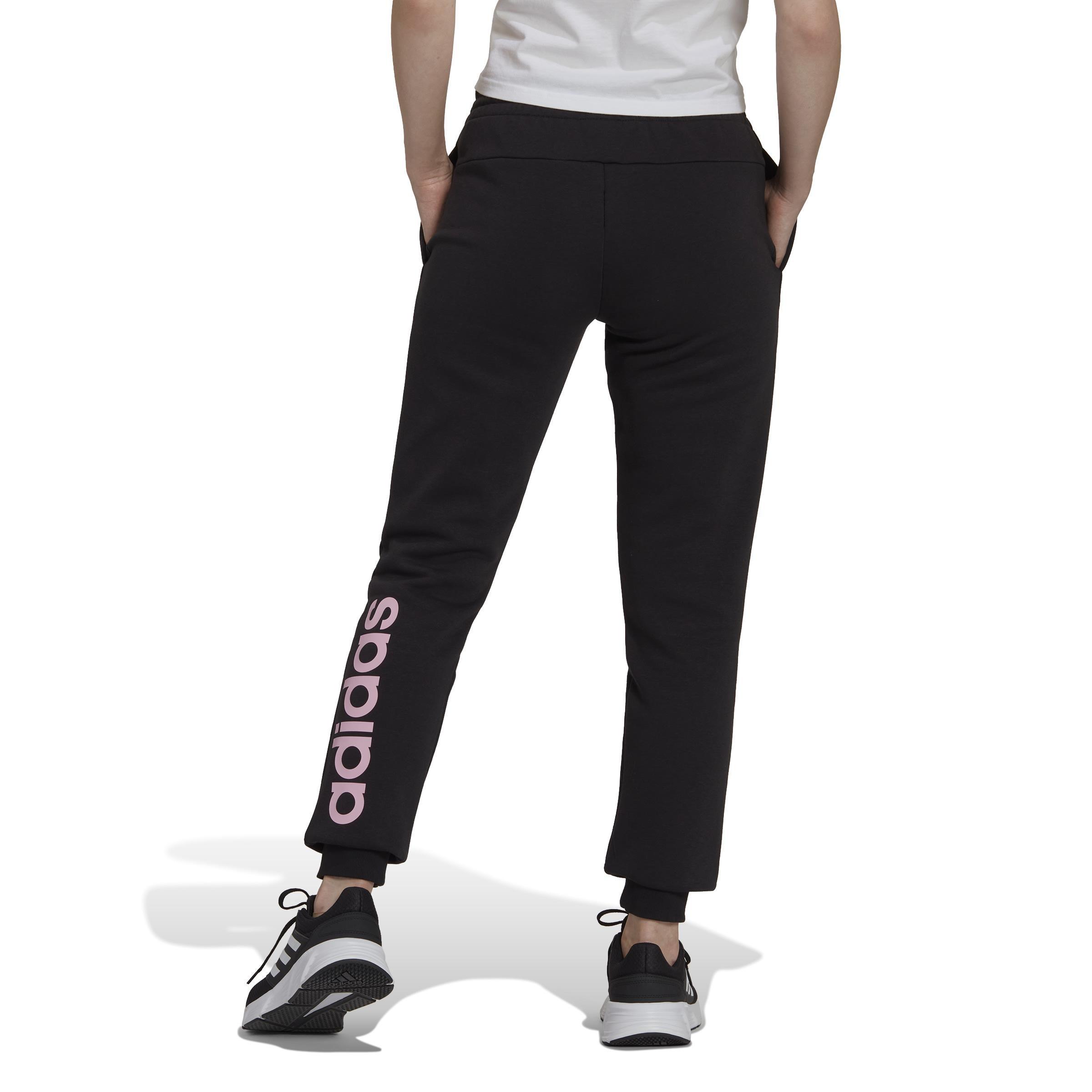 Essentials Fleece Logo Joggers, Black, A901_ONE, large image number 2