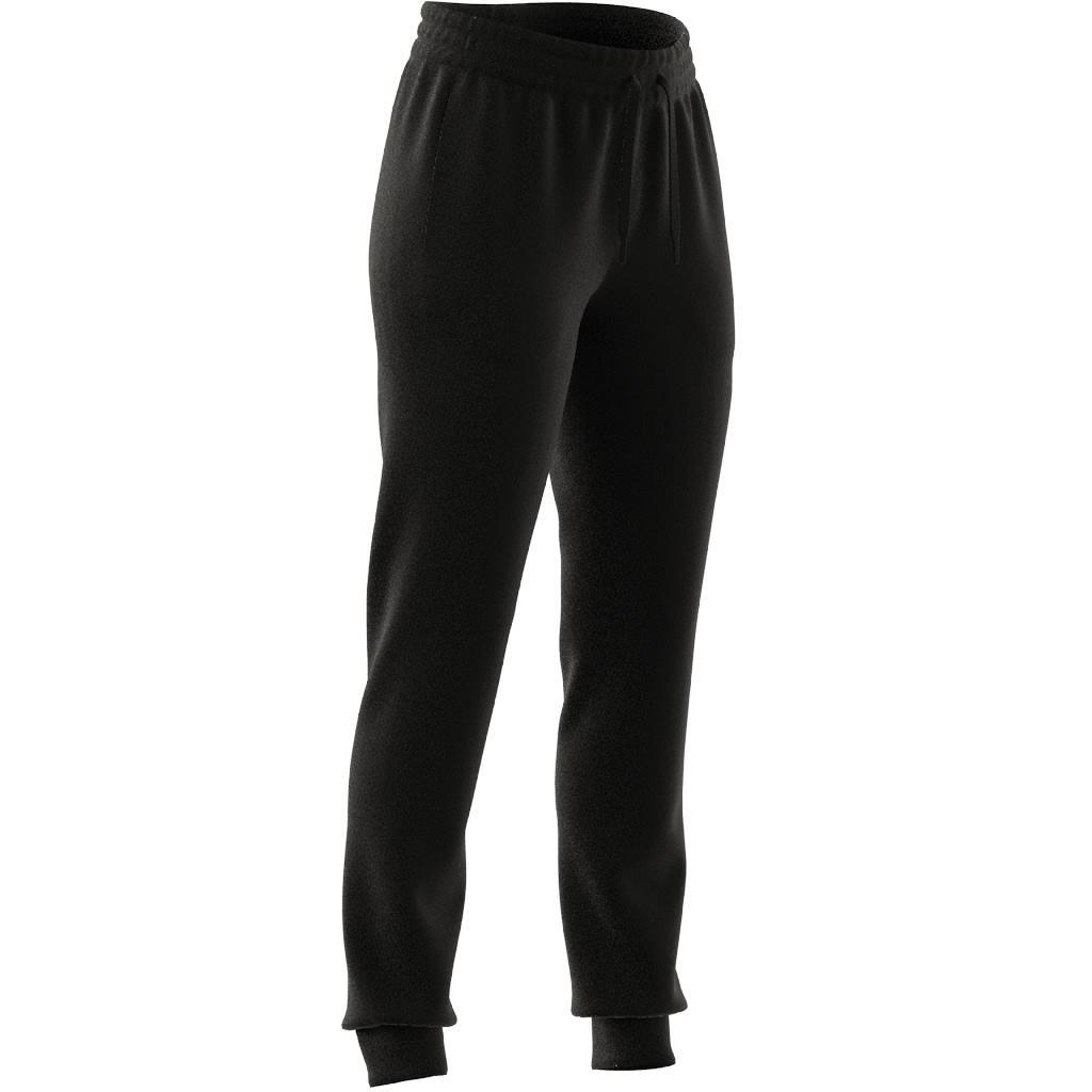 Essentials Fleece Logo Joggers, Black, A901_ONE, large image number 6