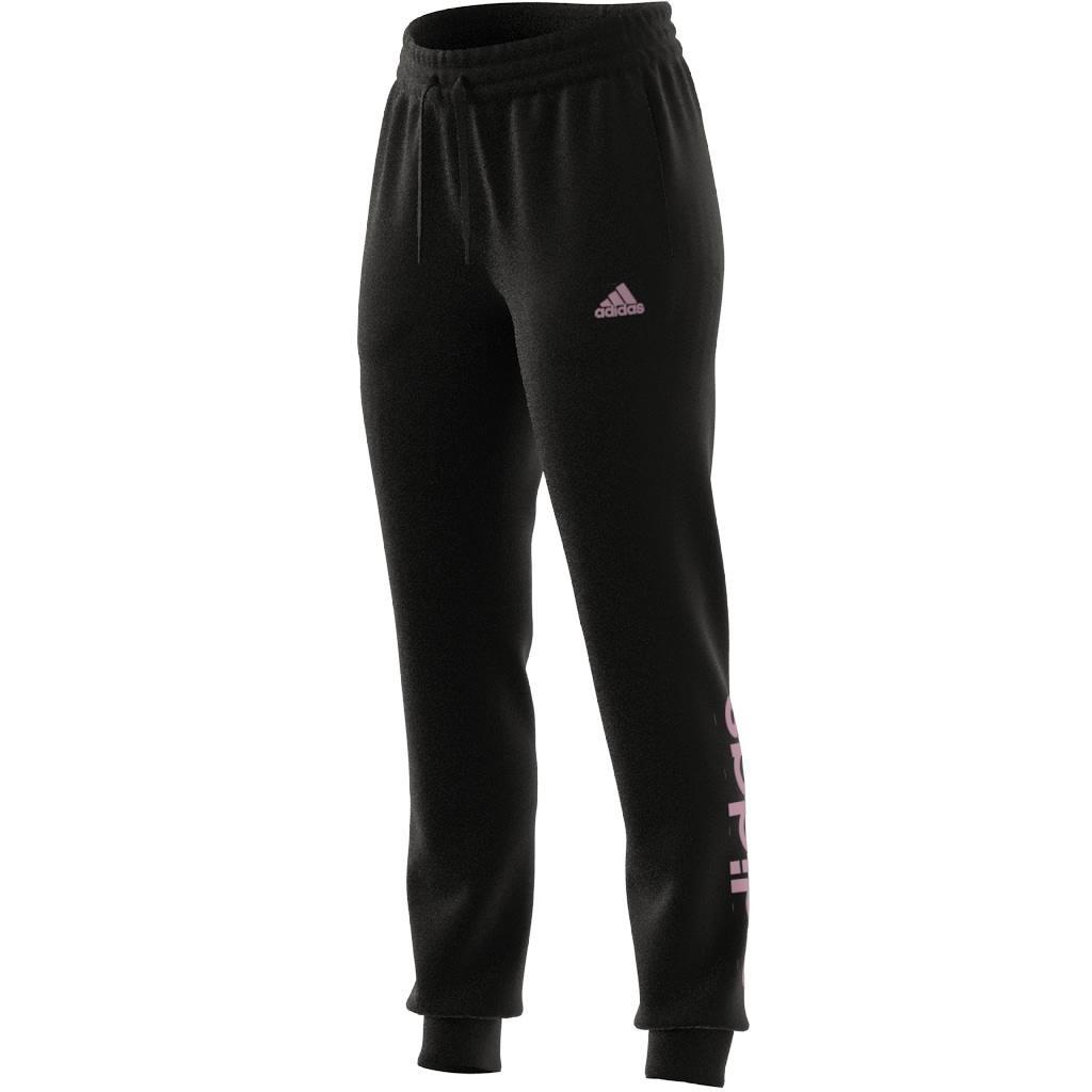 Essentials Fleece Logo Joggers, Black, A901_ONE, large image number 8