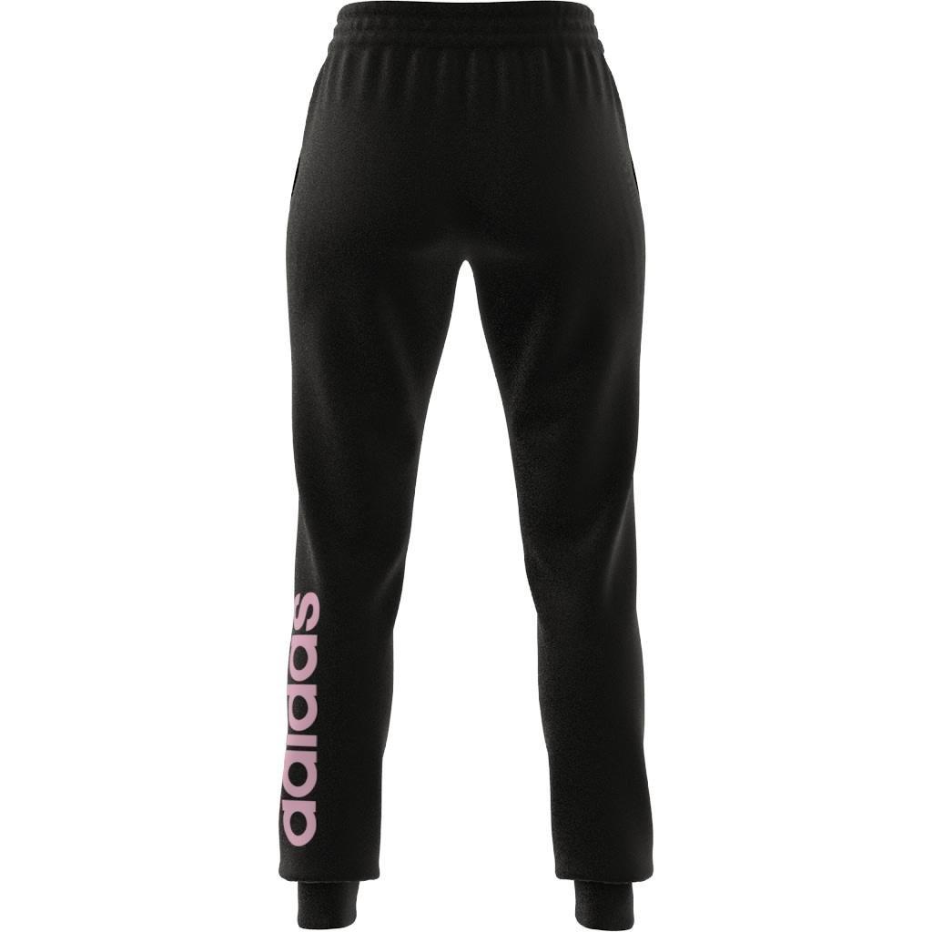 Essentials Fleece Logo Joggers, Black, A901_ONE, large image number 10