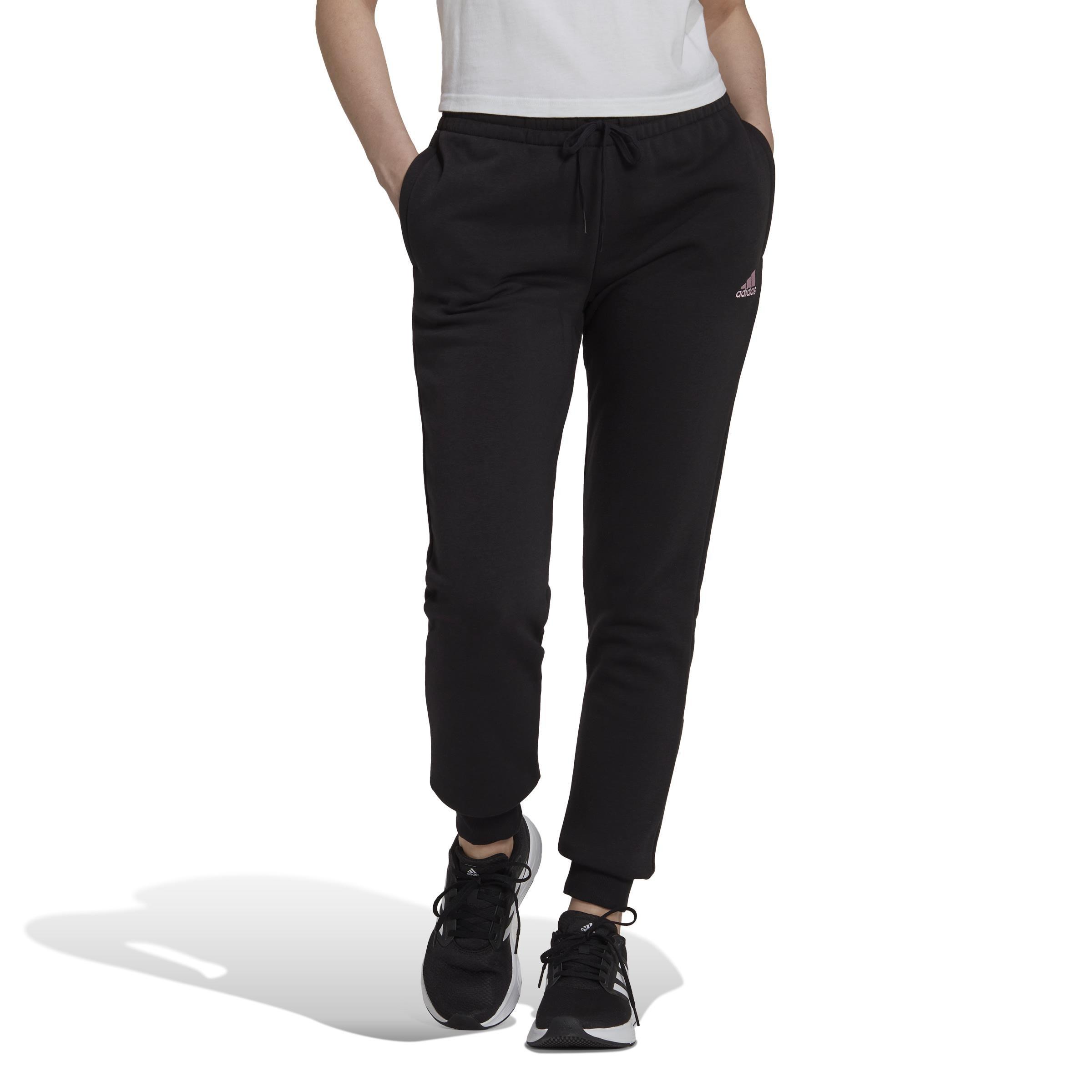 Essentials Fleece Logo Joggers, Black, A901_ONE, large image number 13