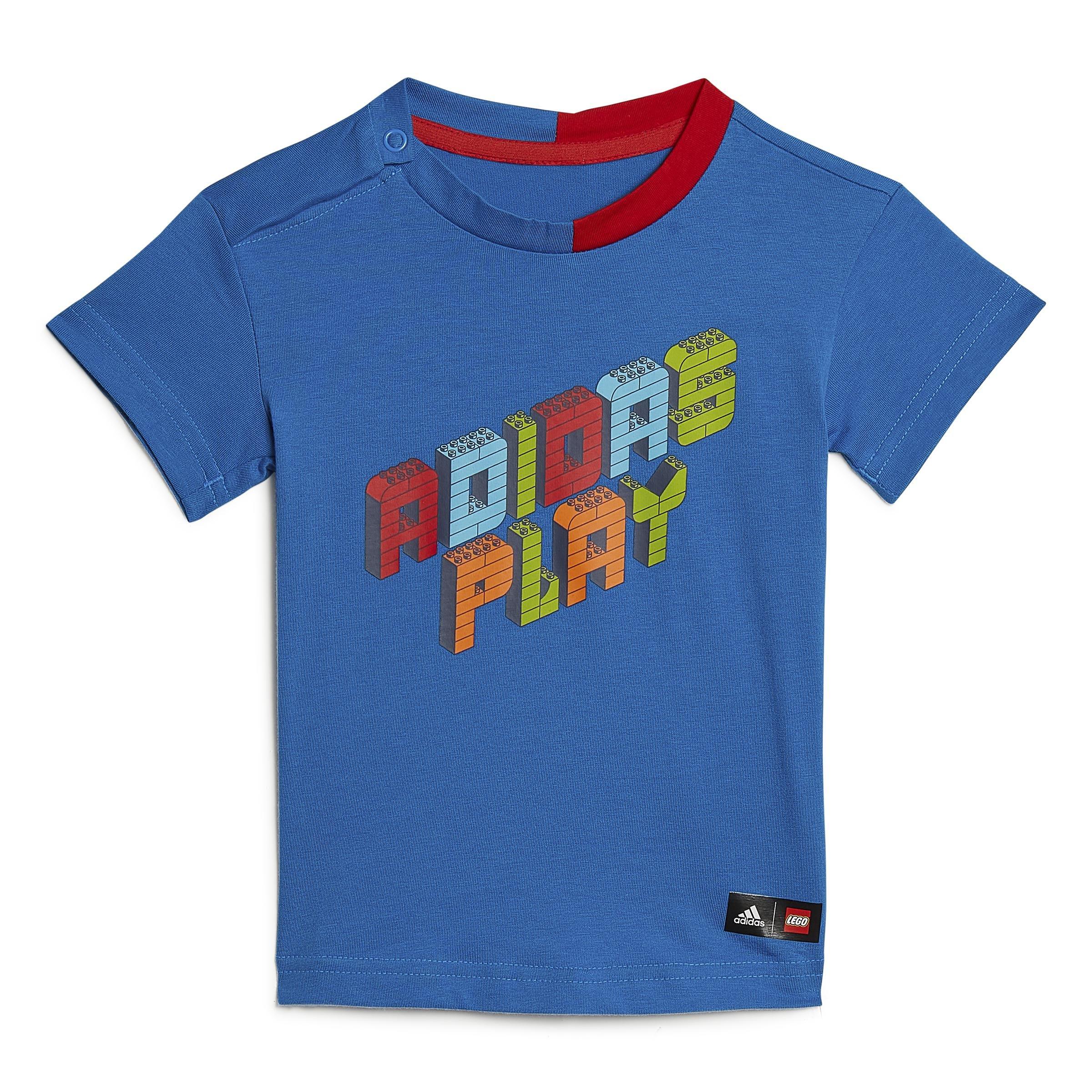 Unisex Classic Lego Tee And Pants Set, Blue, A901_ONE, large image number 12