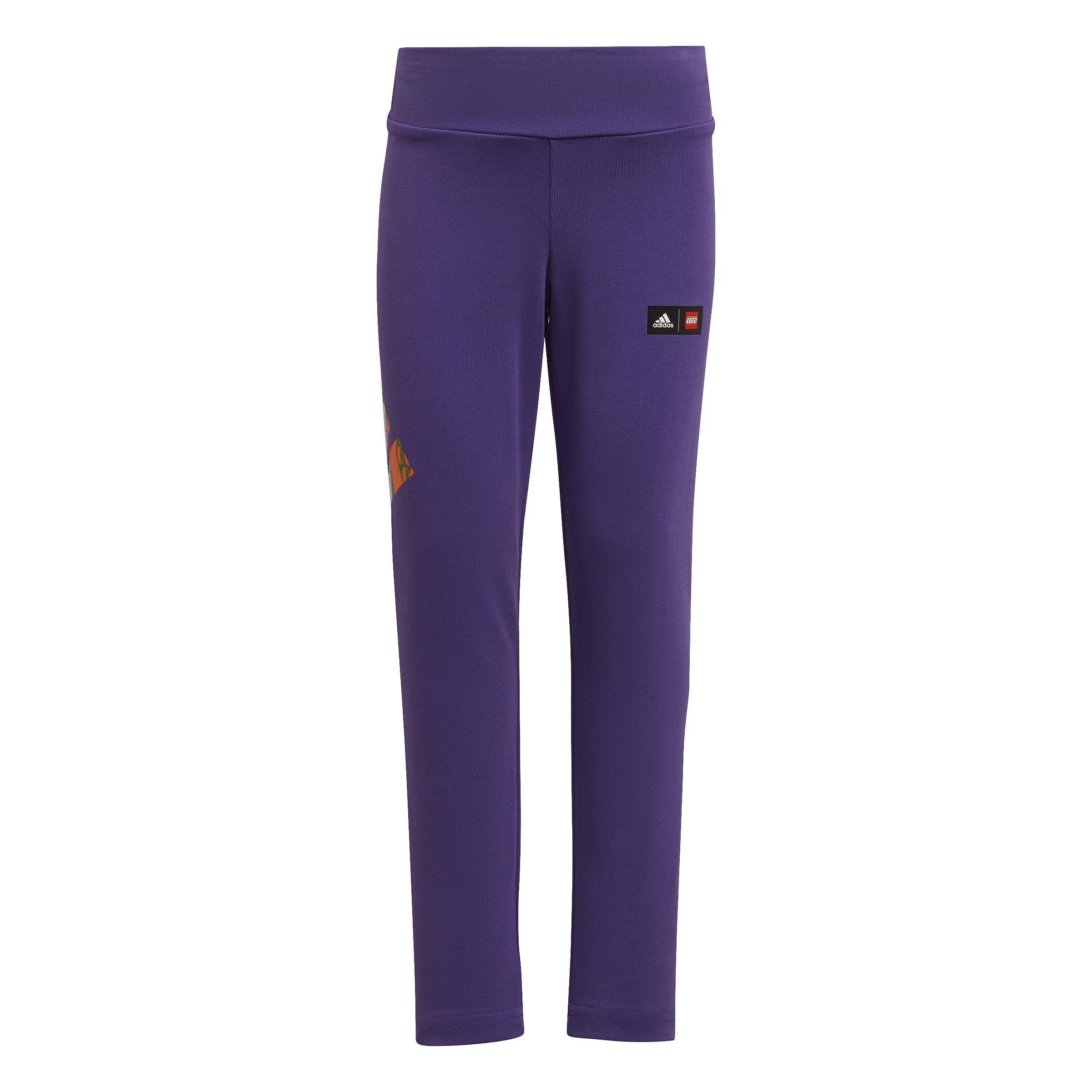 Unisex Kids Classic Lego Tights, Purple, A901_ONE, large image number 0