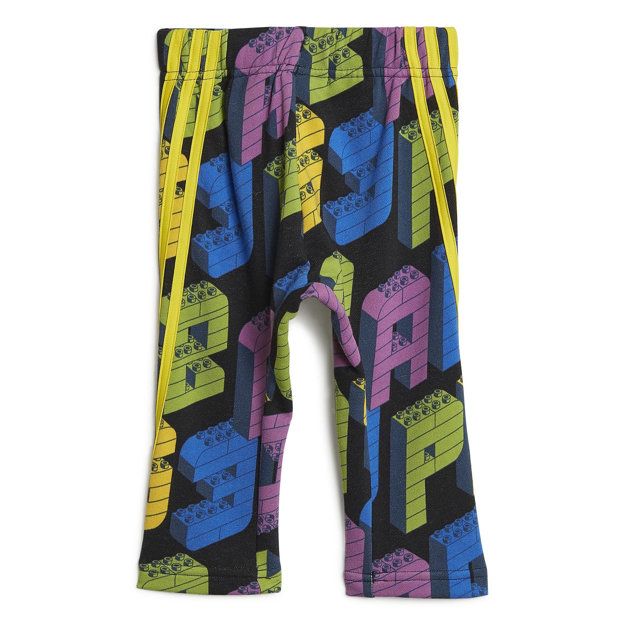 Unisex Kids Classic Lego Tee And Pants Set, Yellow, , large image number 5