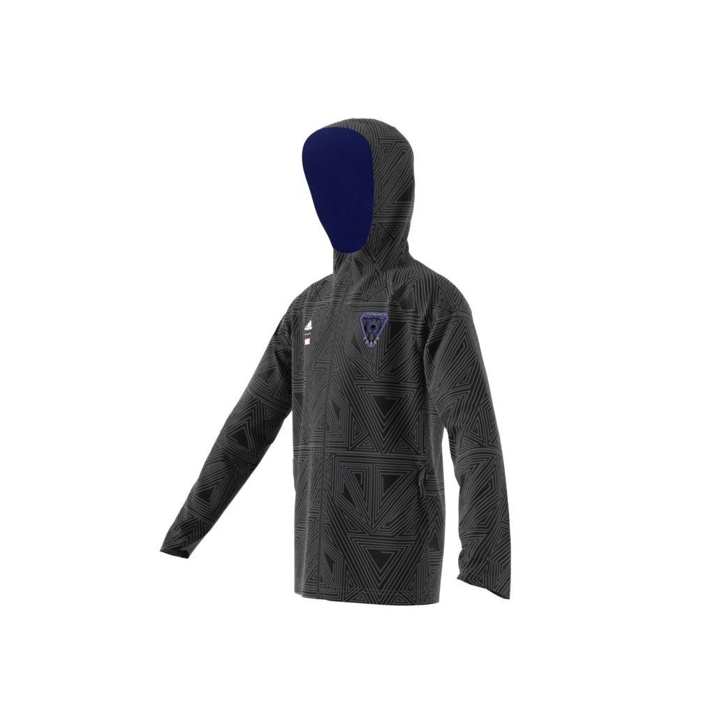 Unisex Kids Marvel Black Panther Fleece Hoodie, Black, A901_ONE, large image number 9