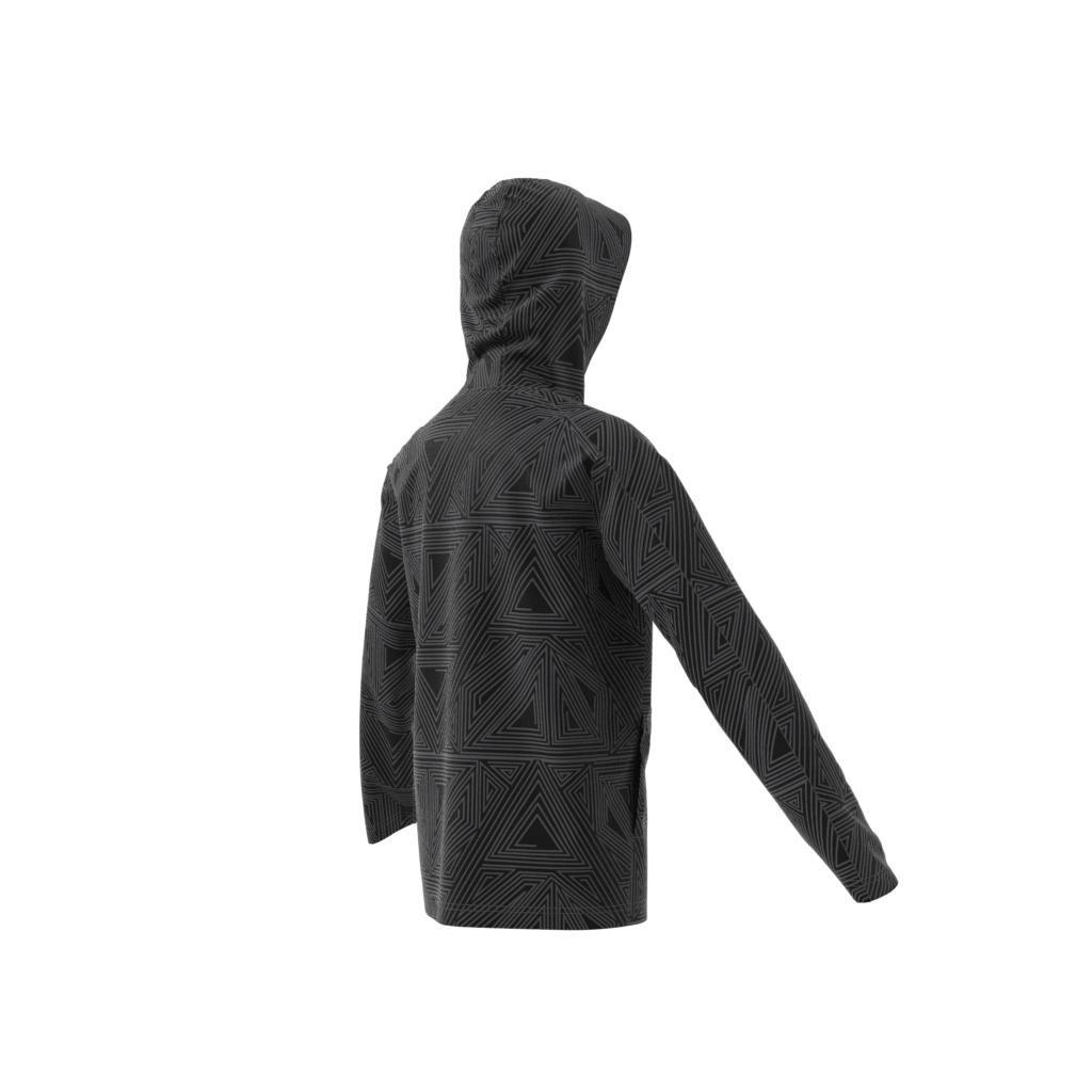 Unisex Kids Marvel Black Panther Fleece Hoodie, Black, A901_ONE, large image number 12