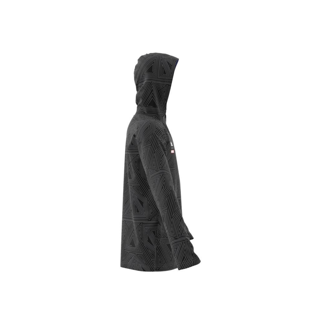 Unisex Kids Marvel Black Panther Fleece Hoodie, Black, A901_ONE, large image number 13