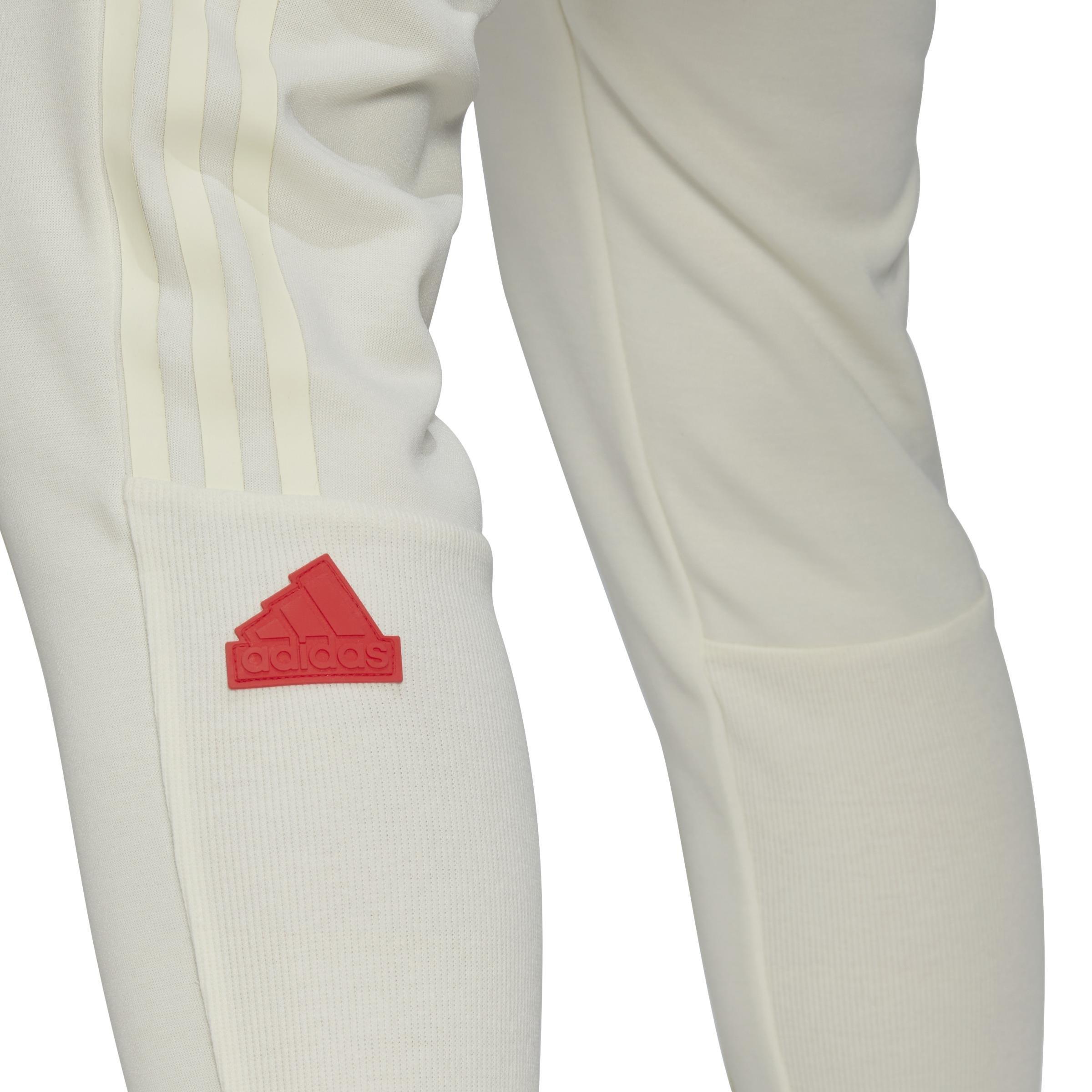 Tricot Joggers, White, A901_ONE, large image number 7