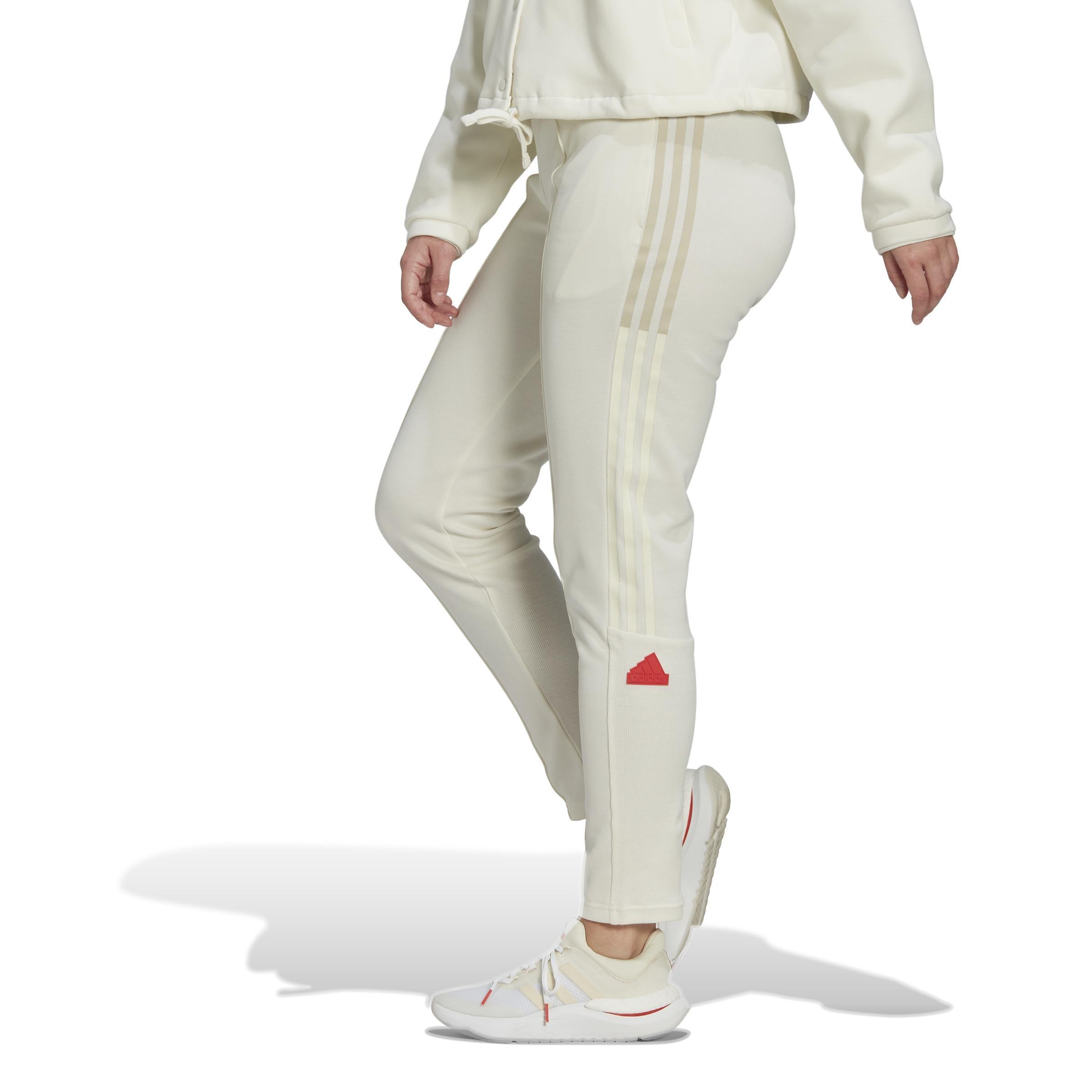 Tricot Joggers, White, A901_ONE, large image number 8