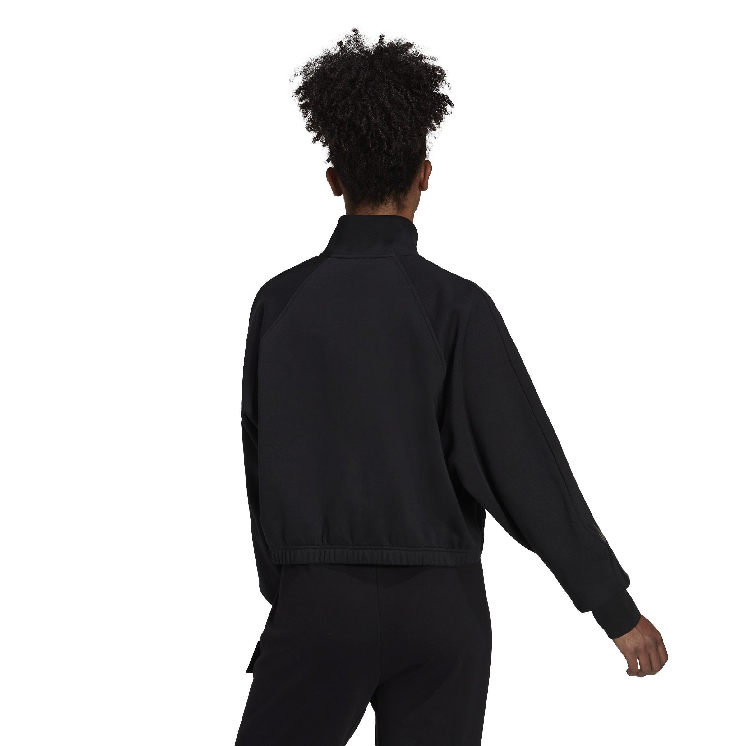 Hyperglam Fleece Sweatshirt, Black, A901_ONE, large image number 5