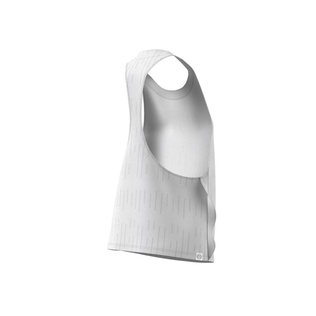 Made To Be Remade Running Tank Top, White, A901_ONE, large image number 6