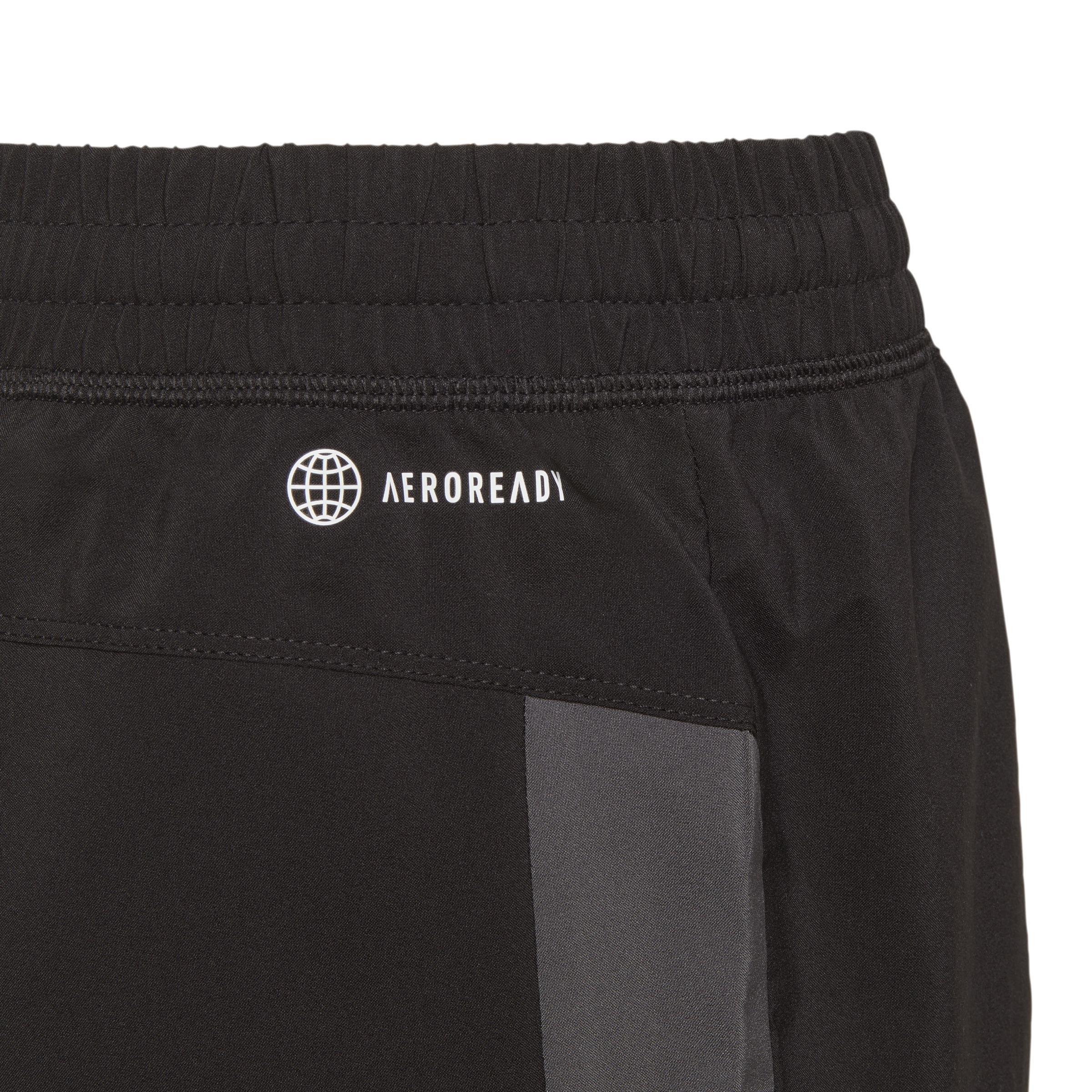 Kids Pacer AEROREADY Sport Icons Training Shorts, Black, A901_ONE, large image number 3
