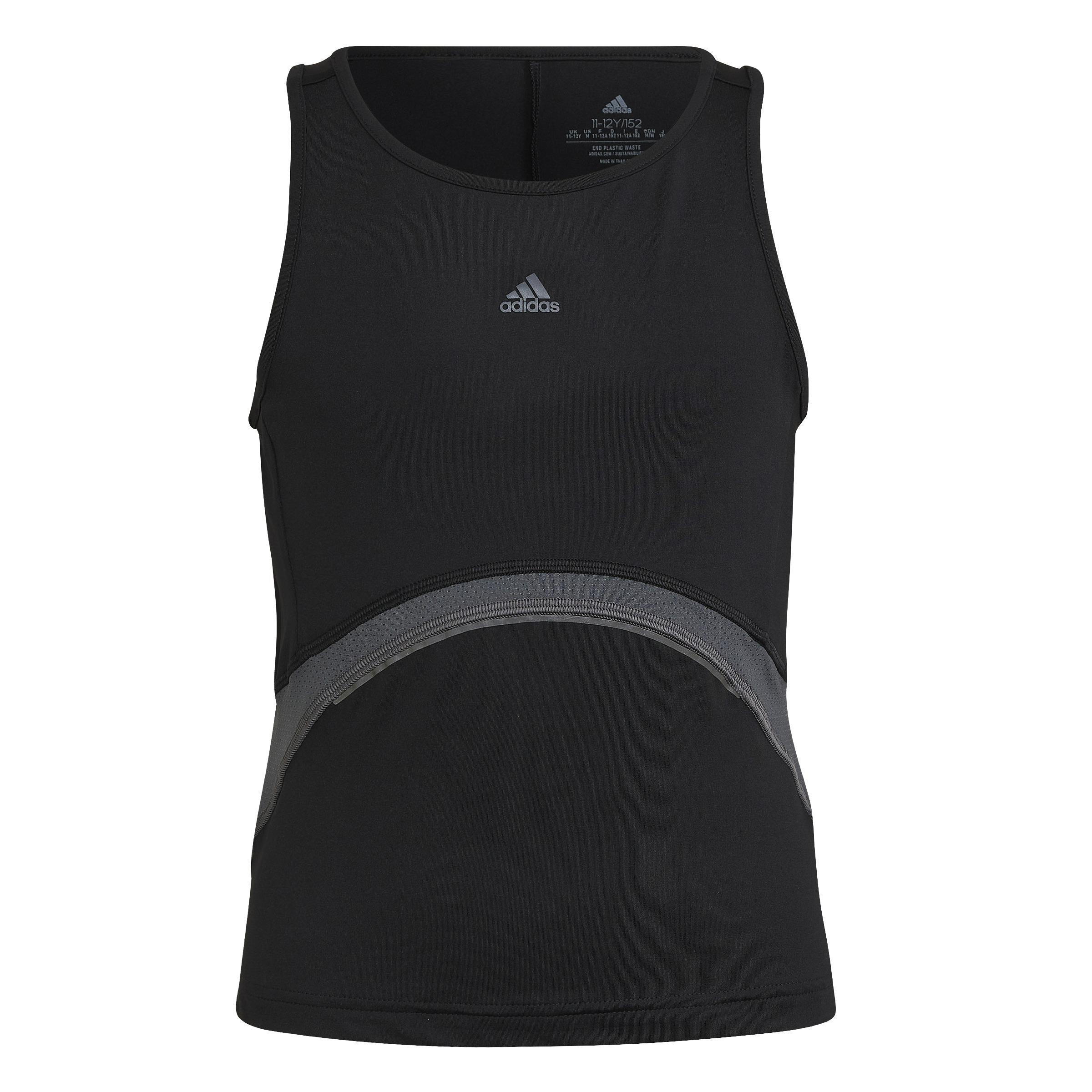 Kids AEROREADY HIIT Tank Top, Black, , large image number 0