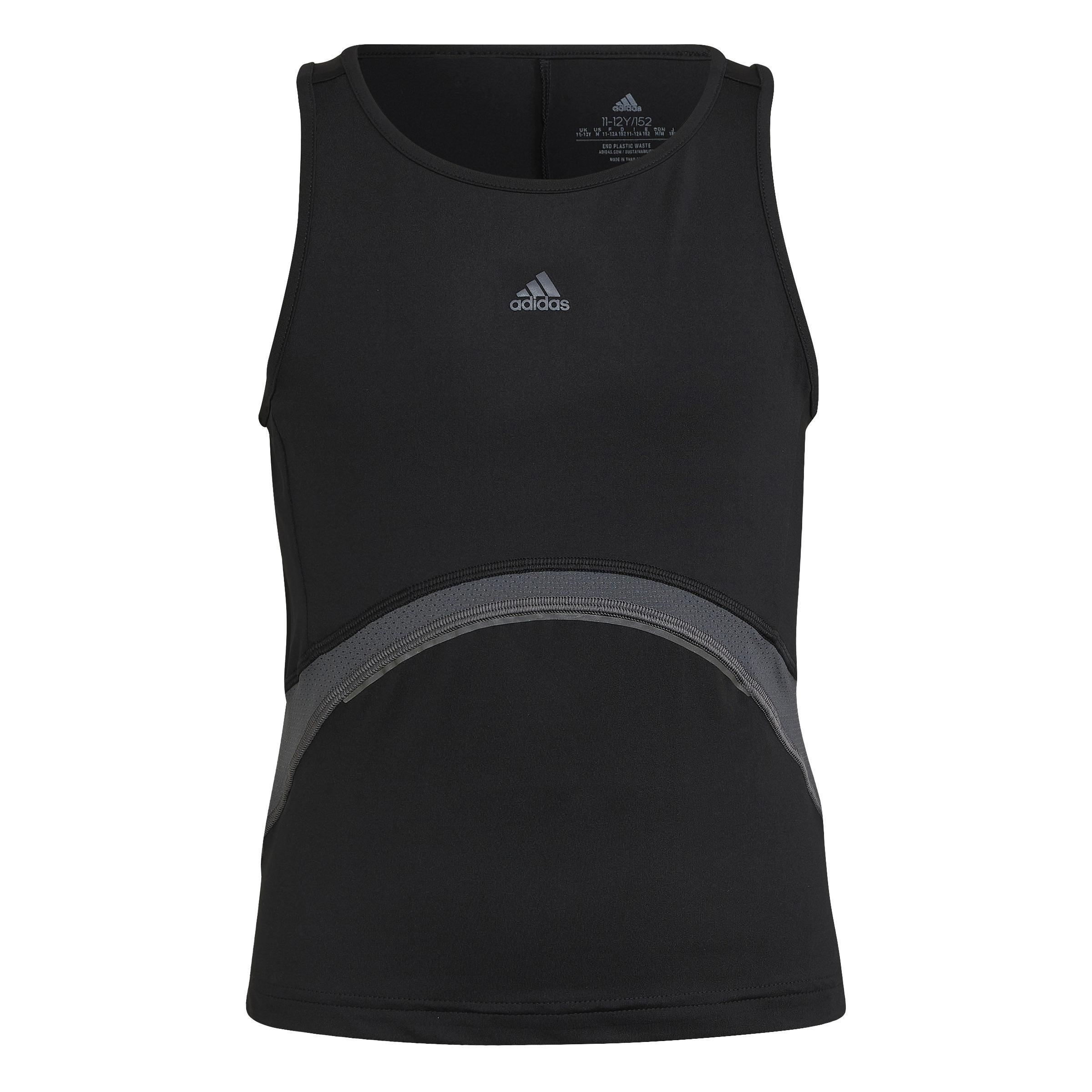 Kids AEROREADY HIIT Tank Top, Black, , large image number 1