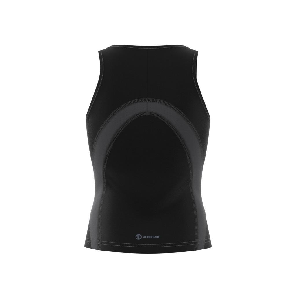 Kids AEROREADY HIIT Tank Top, Black, , large image number 6
