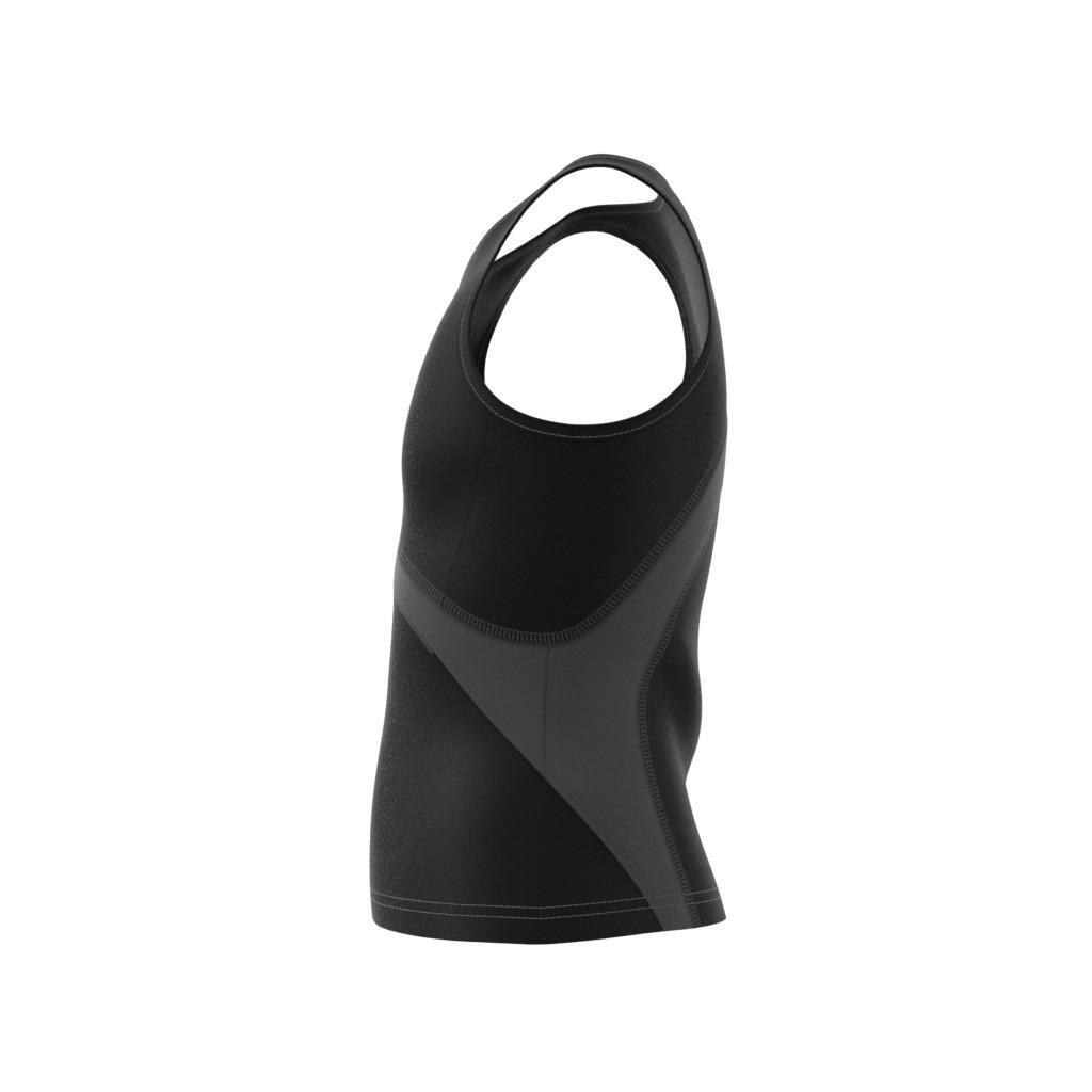 Kids AEROREADY HIIT Tank Top, Black, , large image number 7