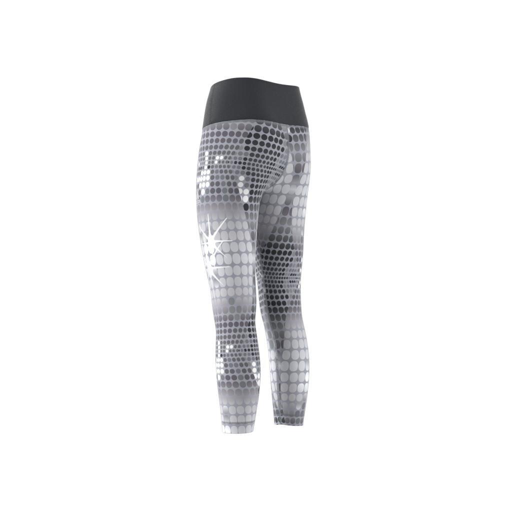 Kids Dance Allover Print Leggings, Blue, , large image number 6