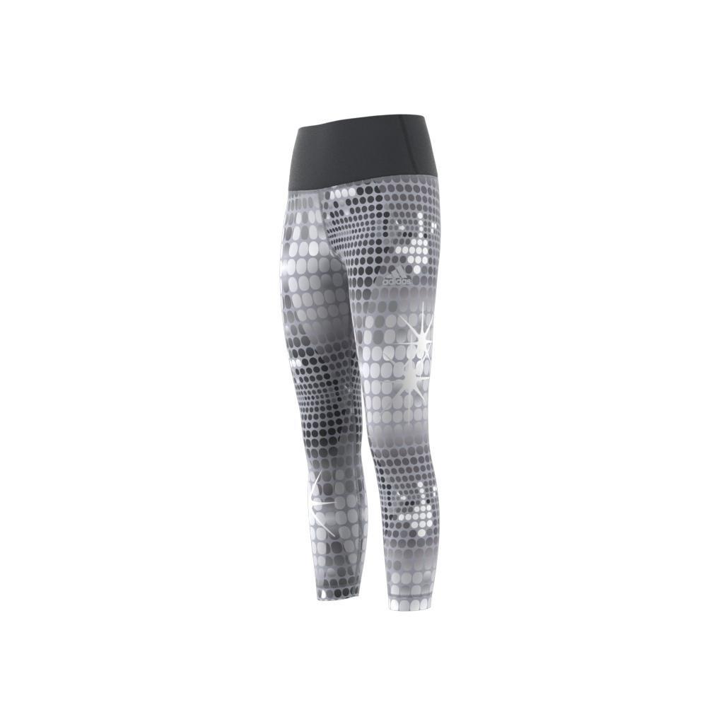 Kids Dance Allover Print Leggings, Blue, A901_ONE, large image number 7