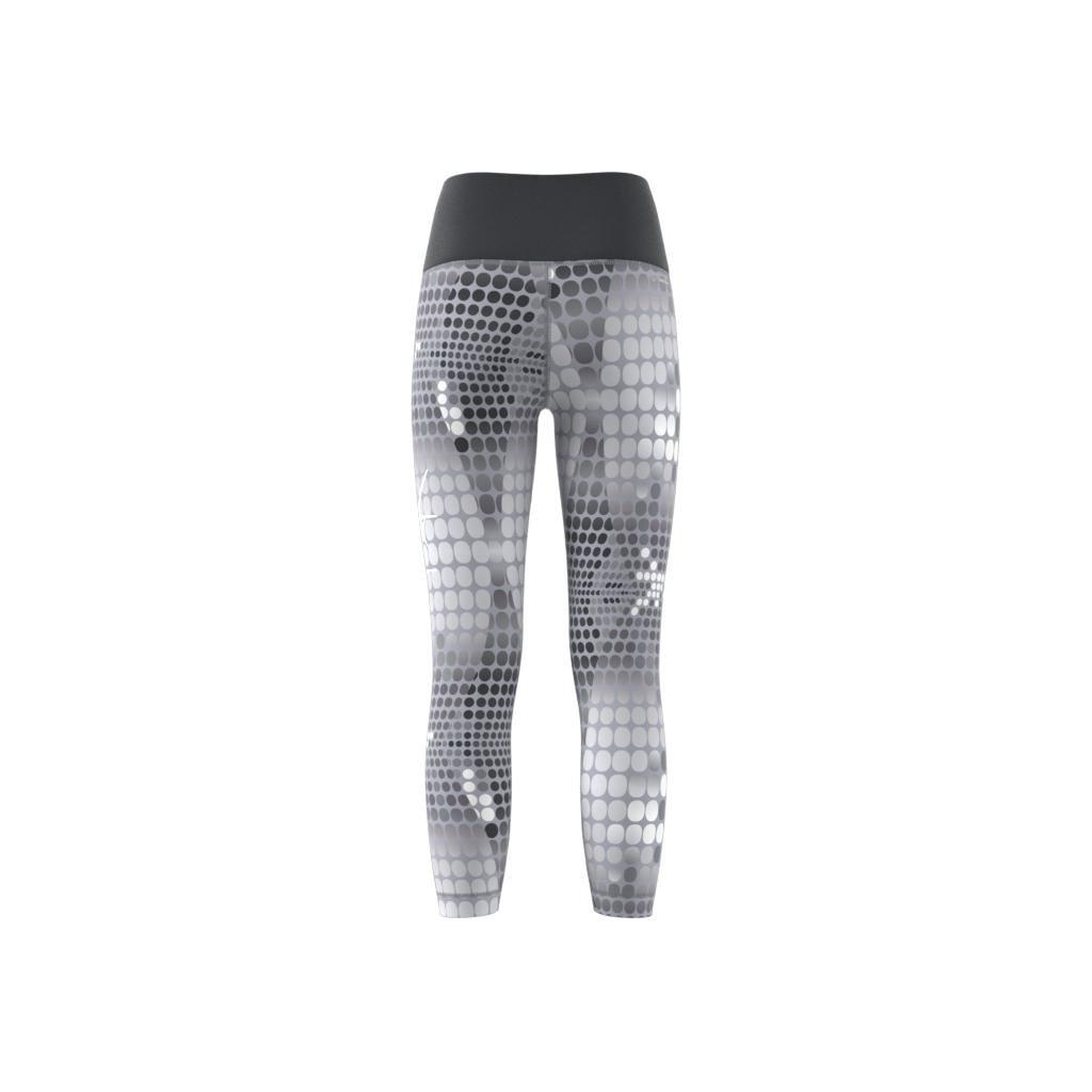 Kids Dance Allover Print Leggings, Blue, , large image number 8