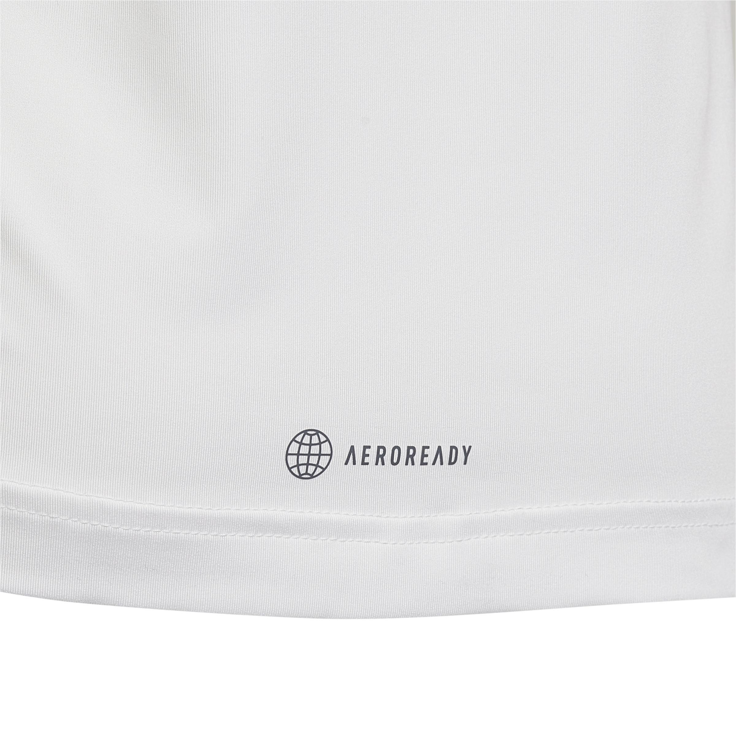 Kids Dance Single Jersey Regular Tank Top, White, , large image number 5