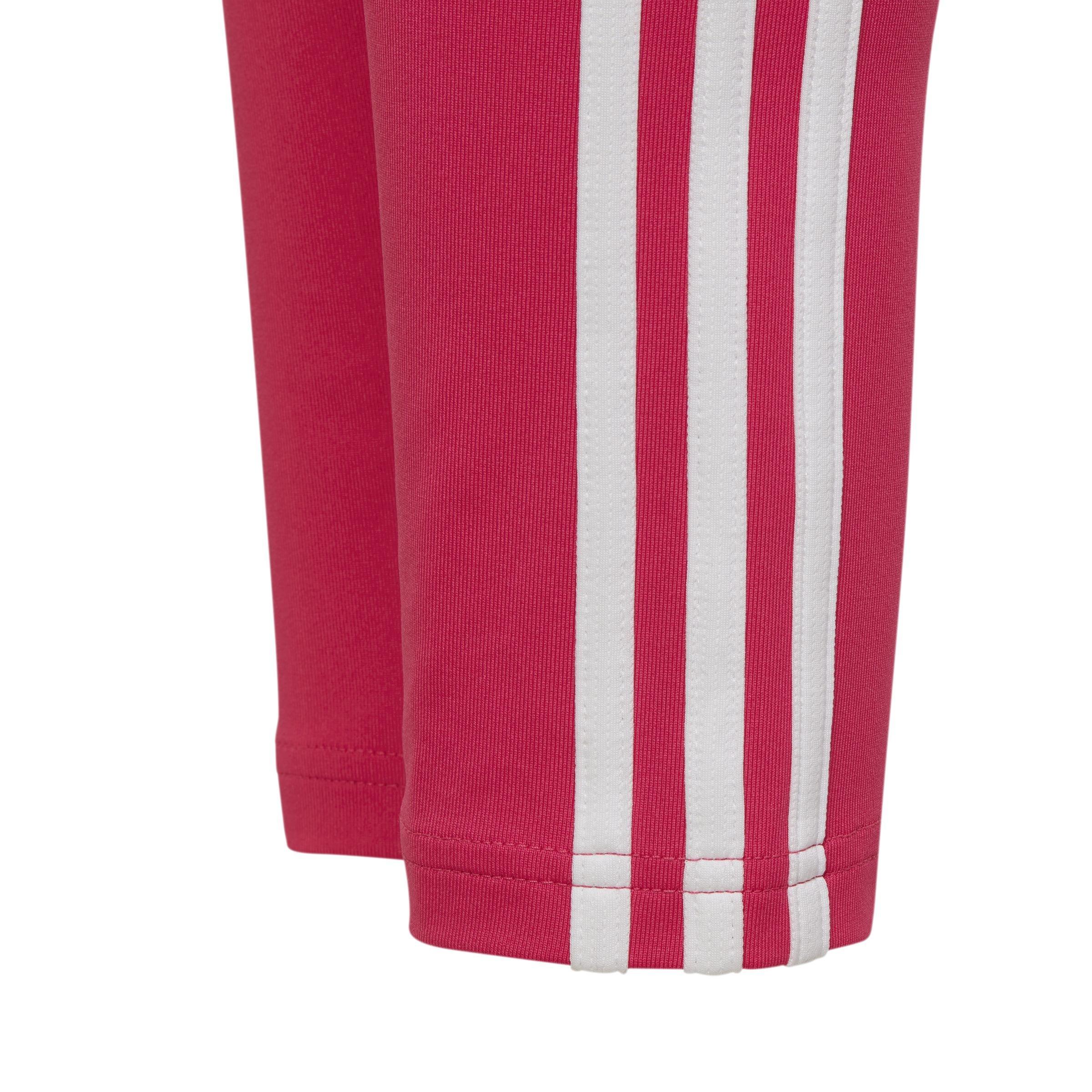 Kids Designed 2 Move 3-Stripes Leggings, Pink, , large image number 5