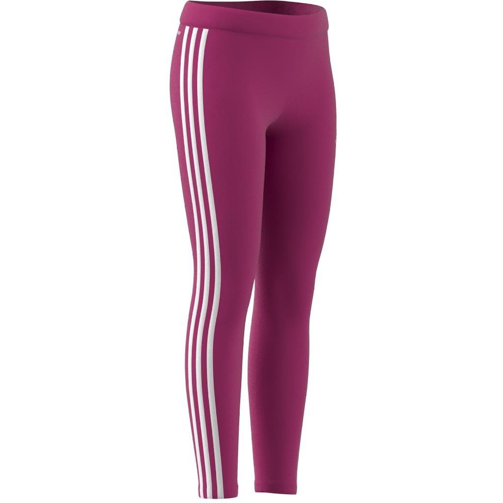 Kids Designed 2 Move 3-Stripes Leggings, Pink, , large image number 11