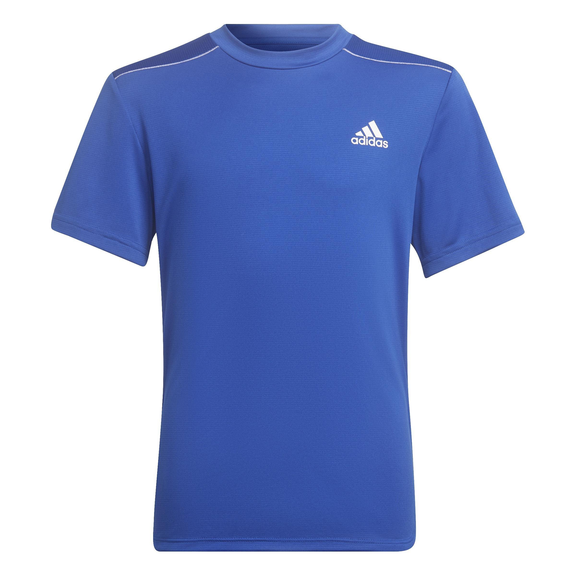 Kids Designed for Sport AEROREADY Training T-Shirt, Blue, A901_ONE, large image number 1