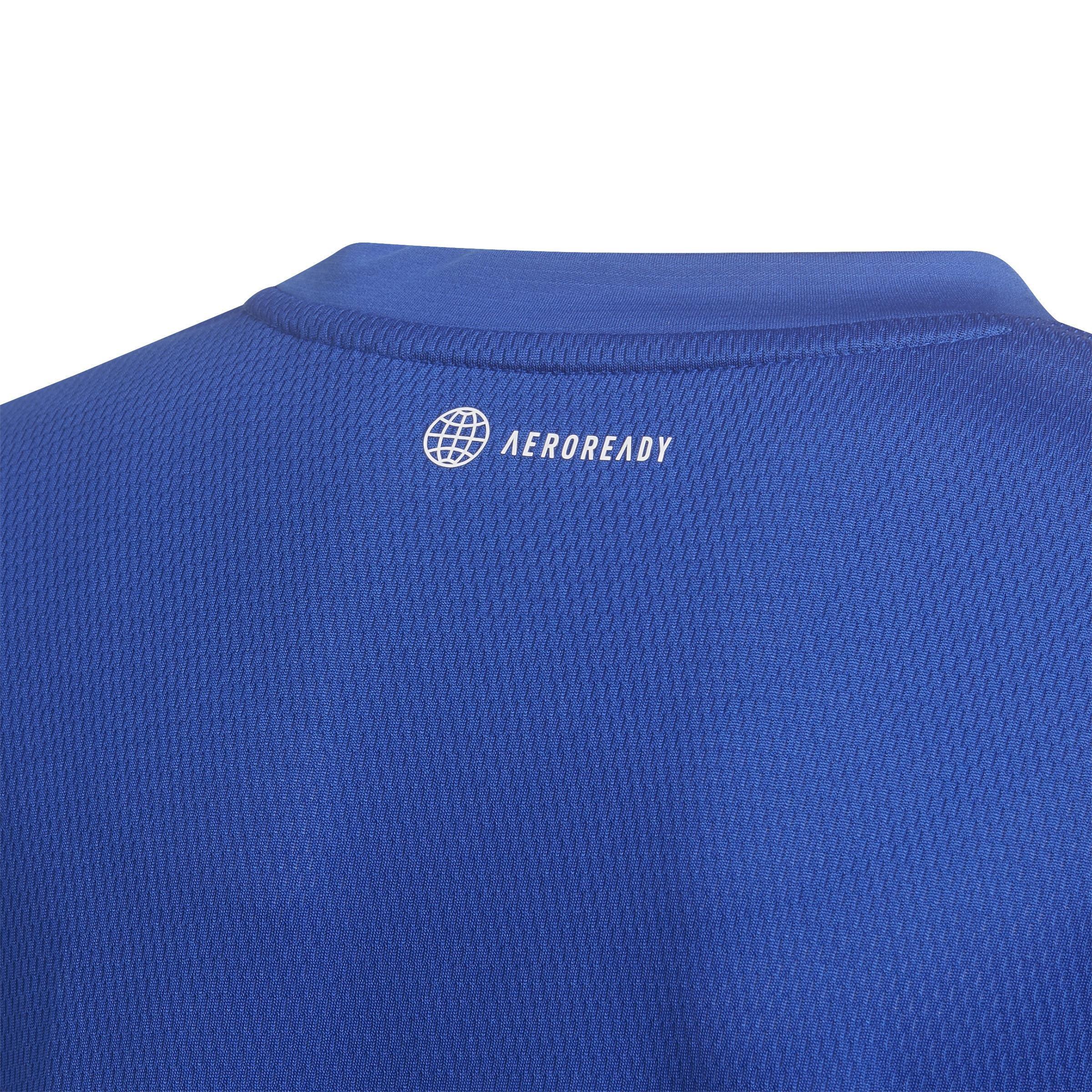 Kids Designed for Sport AEROREADY Training T-Shirt, Blue, A901_ONE, large image number 5