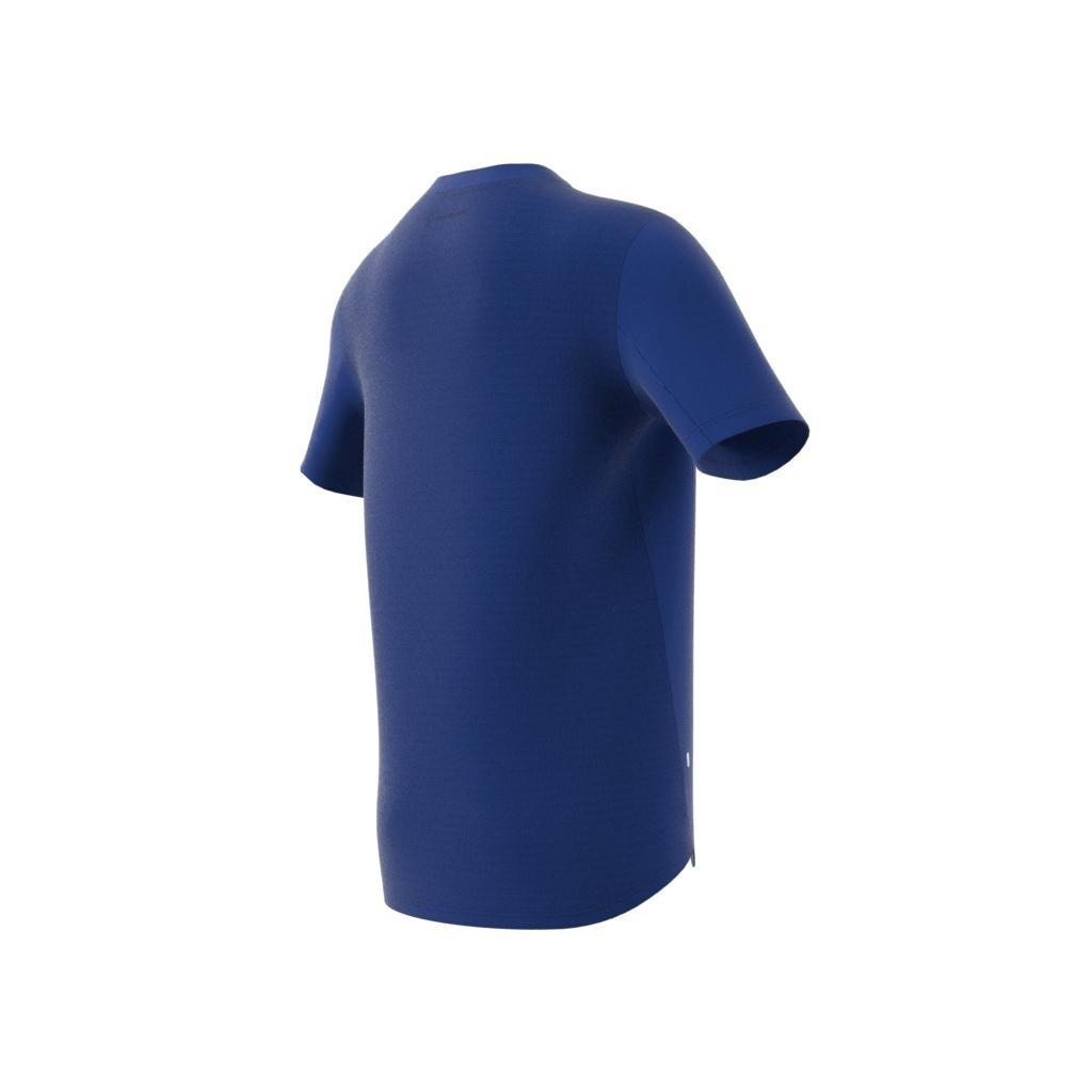 Kids Designed for Sport AEROREADY Training T-Shirt, Blue, A901_ONE, large image number 7