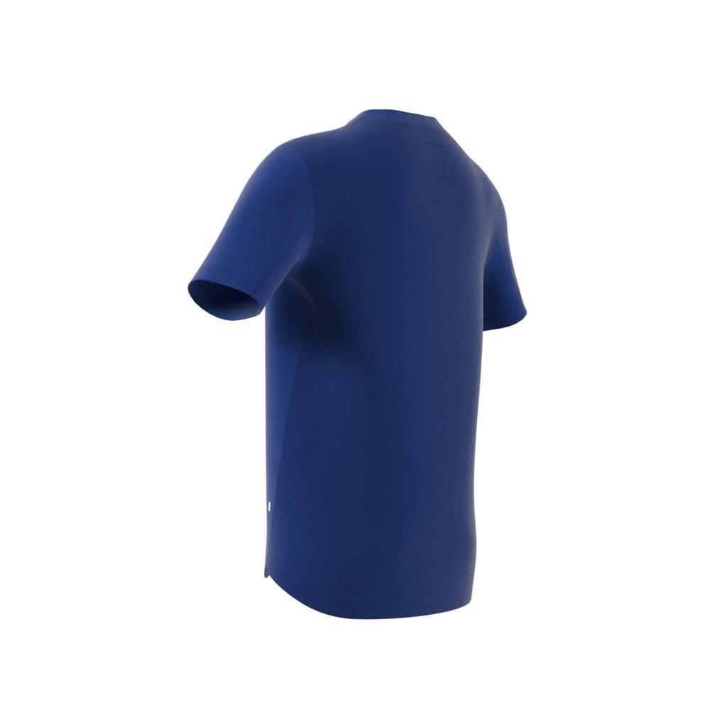 Kids Designed for Sport AEROREADY Training T-Shirt, Blue, A901_ONE, large image number 10