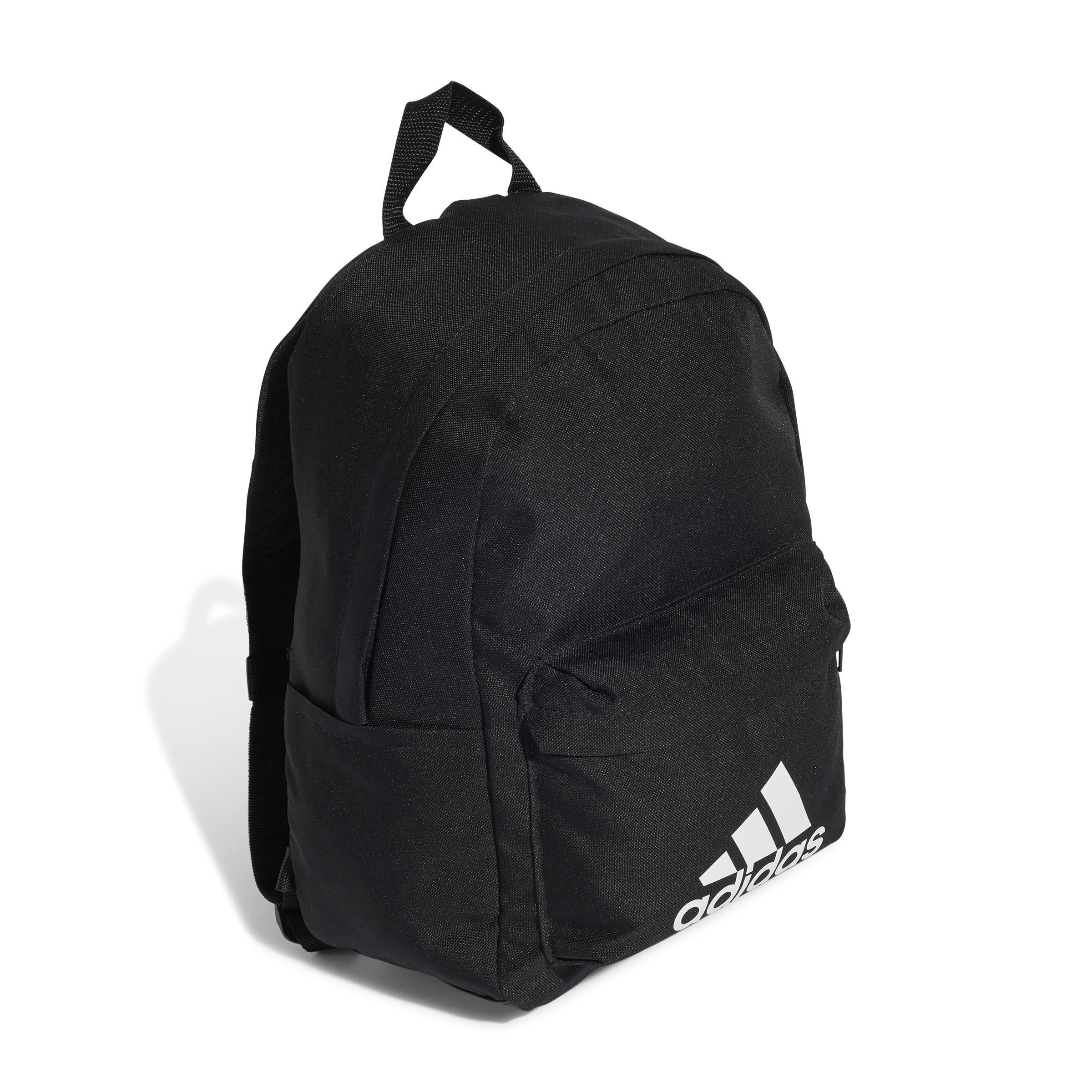 Unisex Kids Logo Backpack, Black, A901_ONE, large image number 0