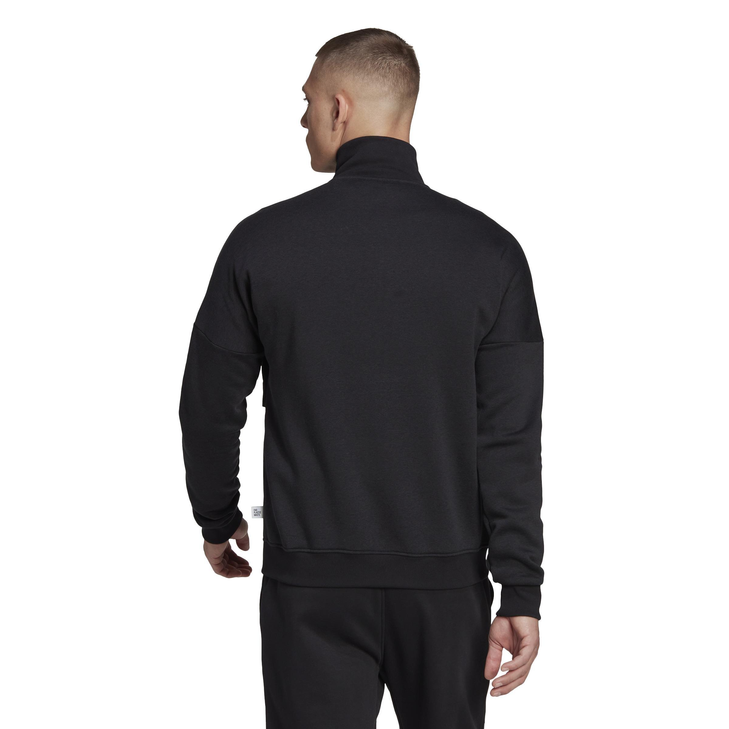 4Cmte Track Top, Black, A901_ONE, large image number 3