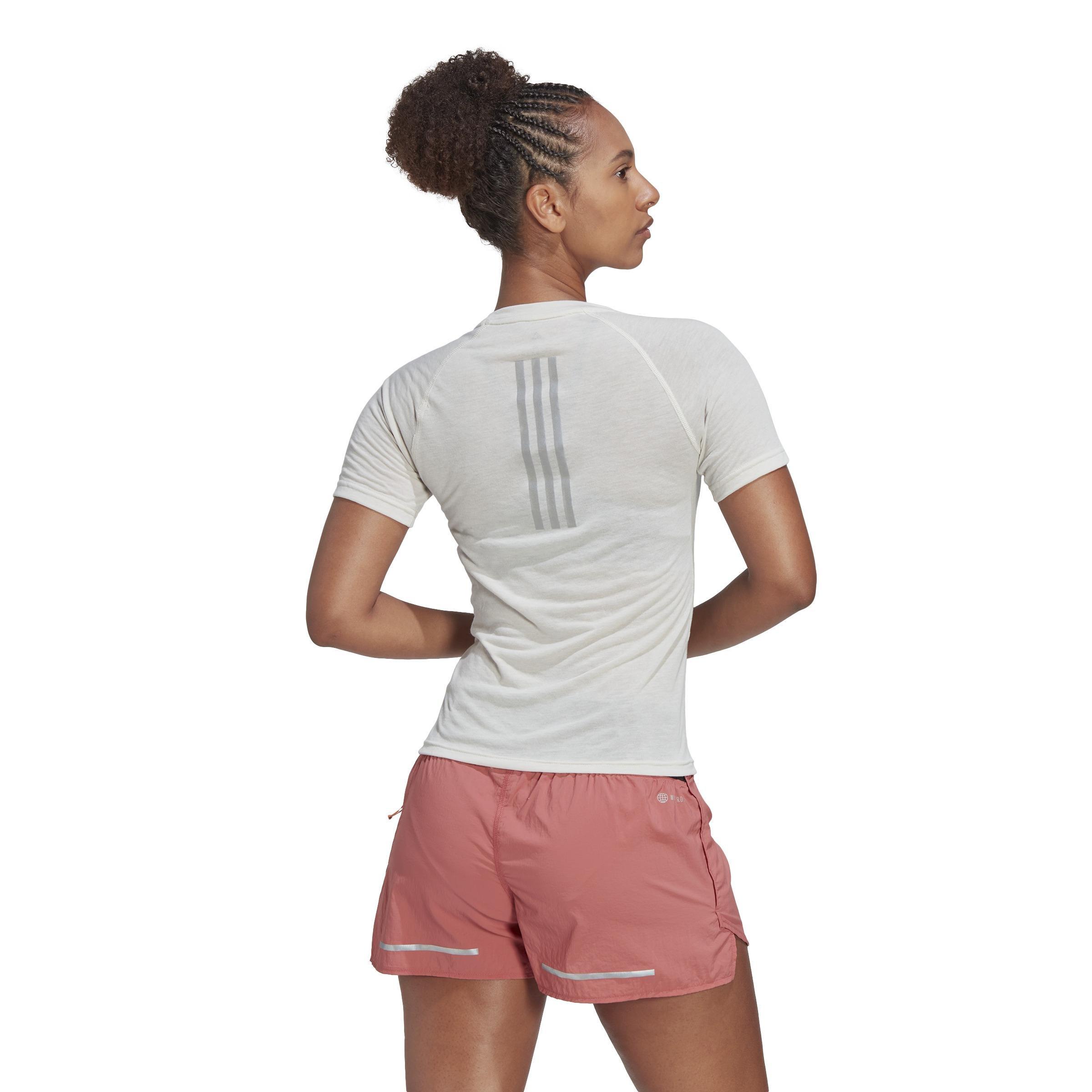 X-City Running T-Shirt, Beige, , large image number 3