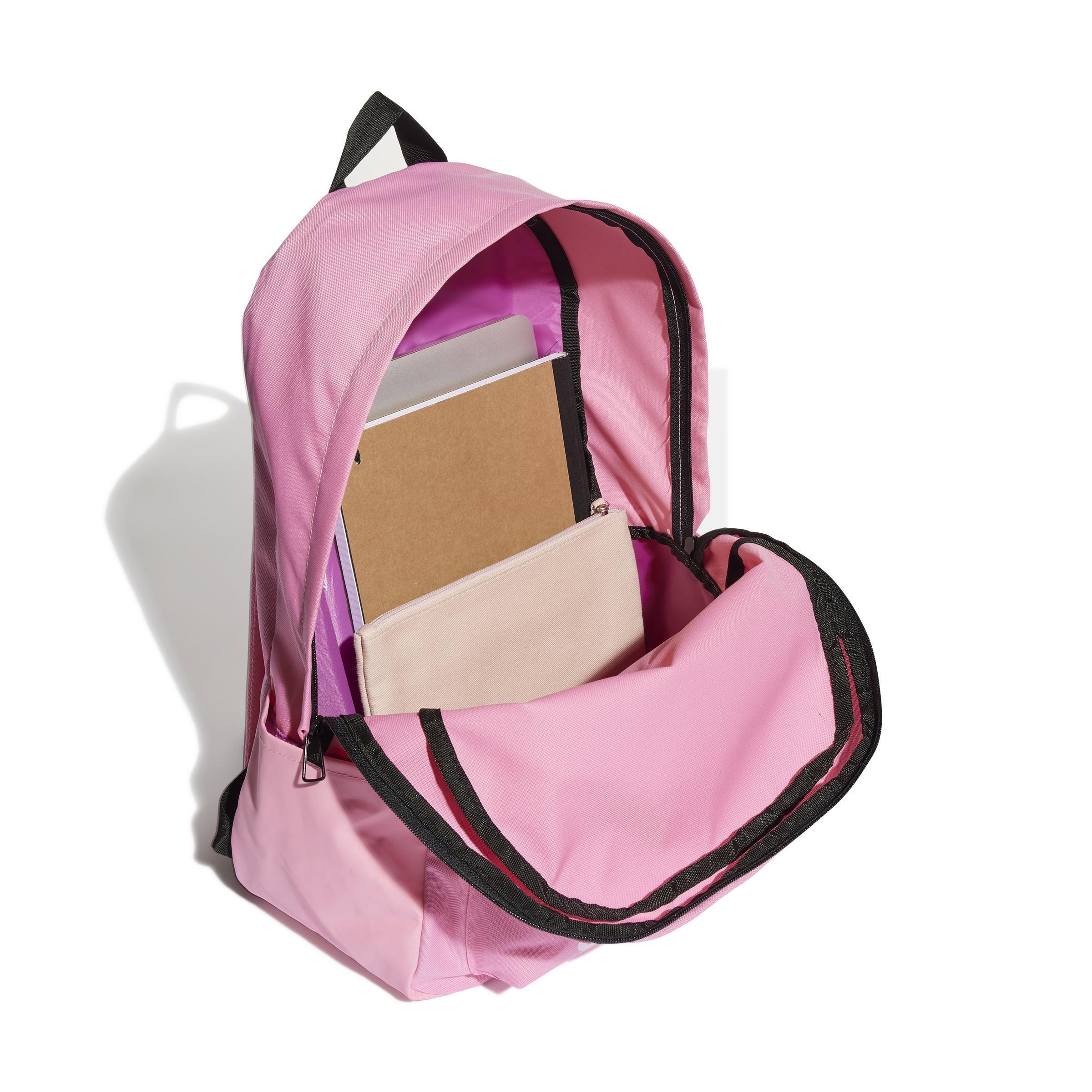 Unisex Classic Badge of Sport Backpack, Pink, A901_ONE, large image number 1