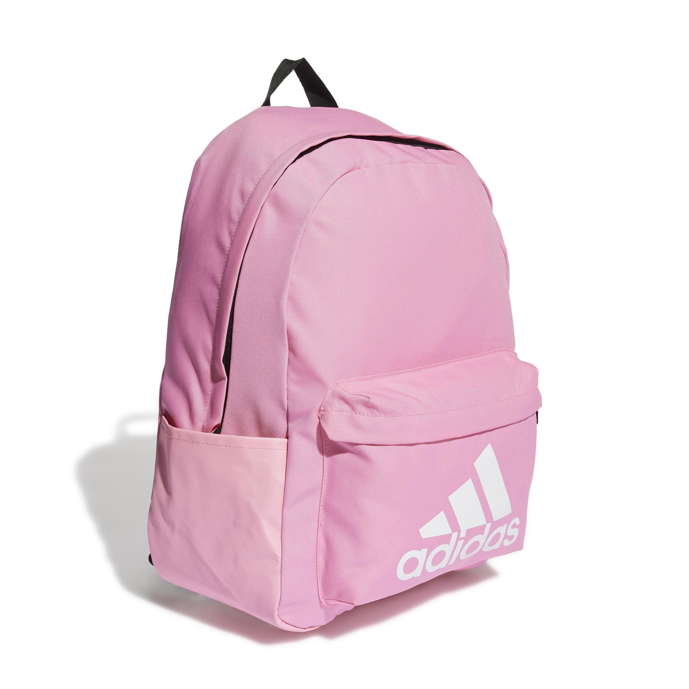 Unisex Classic Badge of Sport Backpack, Pink, A901_ONE, large image number 2