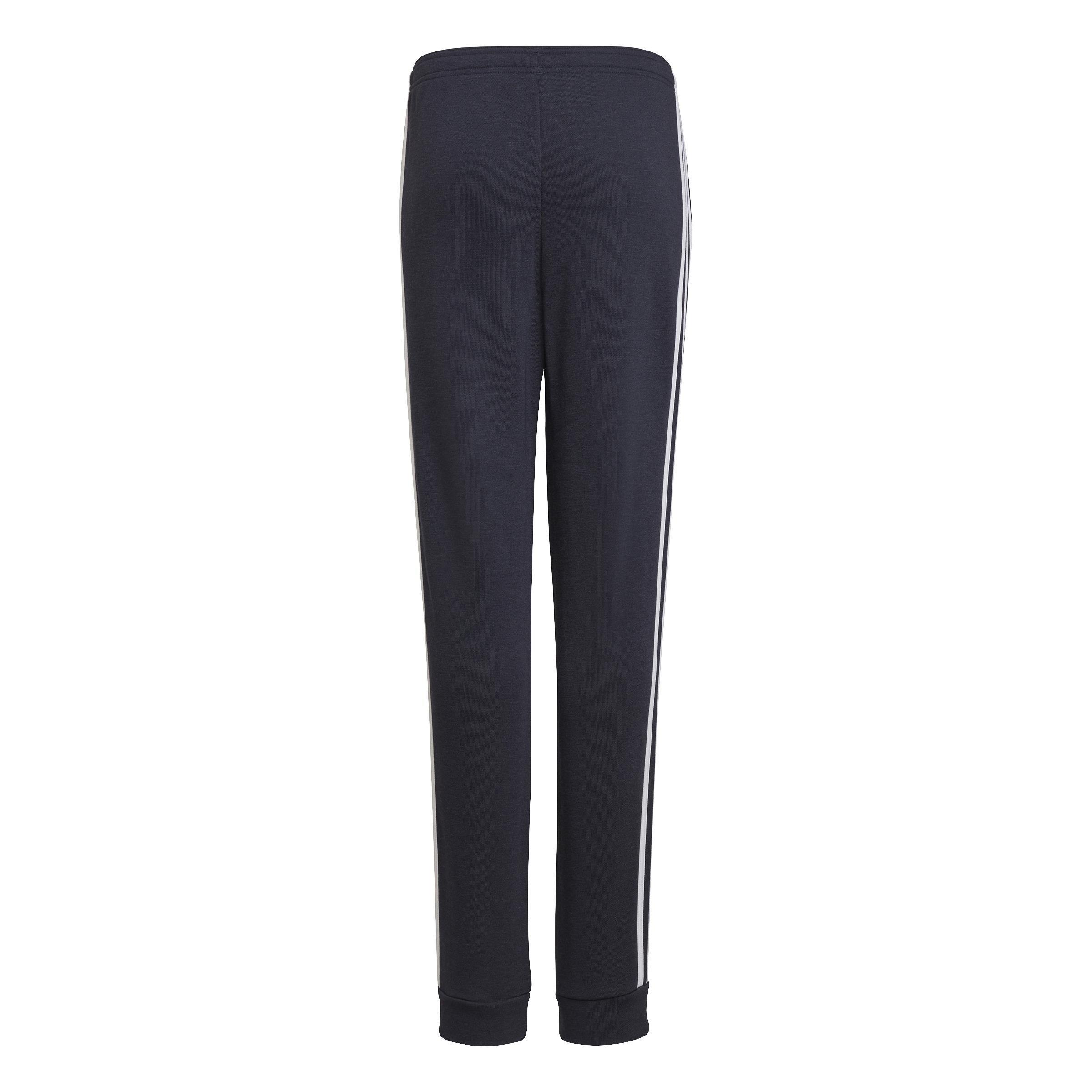 Kids adidas Essentials 3-Stripes French Terry Joggers, Blue, A901_ONE, large image number 2