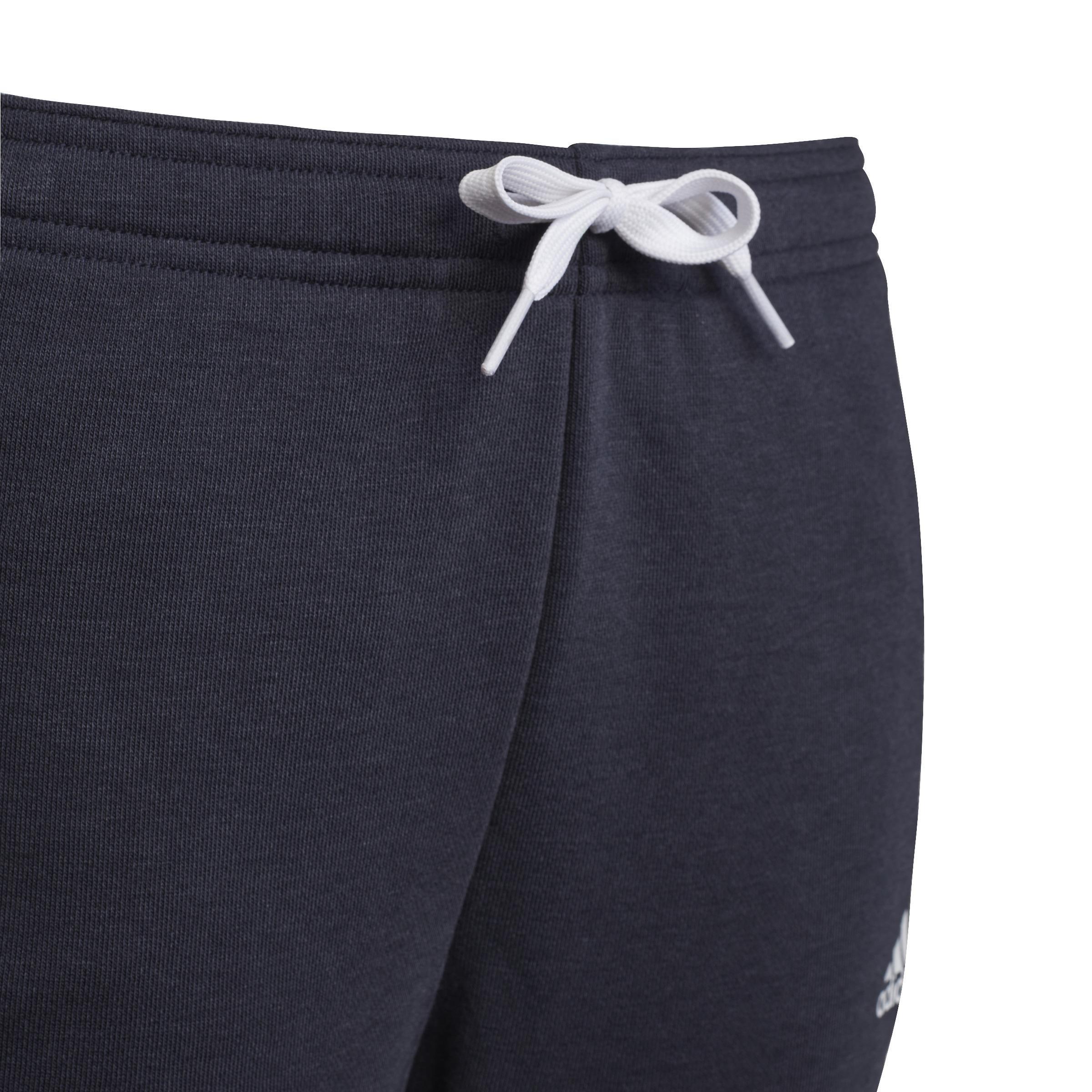 Kids adidas Essentials 3-Stripes French Terry Joggers, Blue, A901_ONE, large image number 5