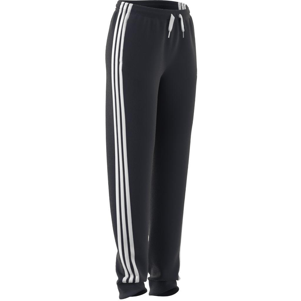Kids adidas Essentials 3-Stripes French Terry Joggers, Blue, A901_ONE, large image number 8