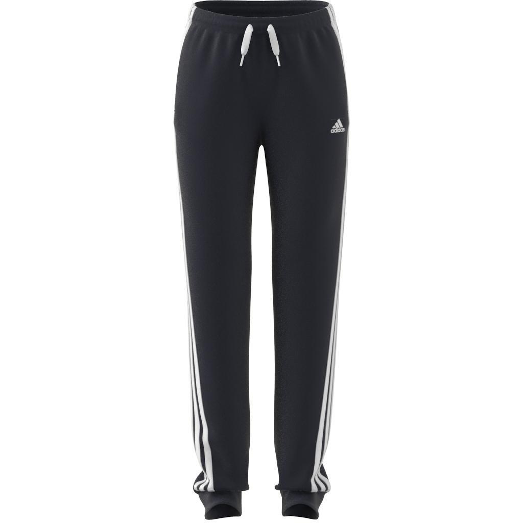 Kids adidas Essentials 3-Stripes French Terry Joggers, Blue, A901_ONE, large image number 10