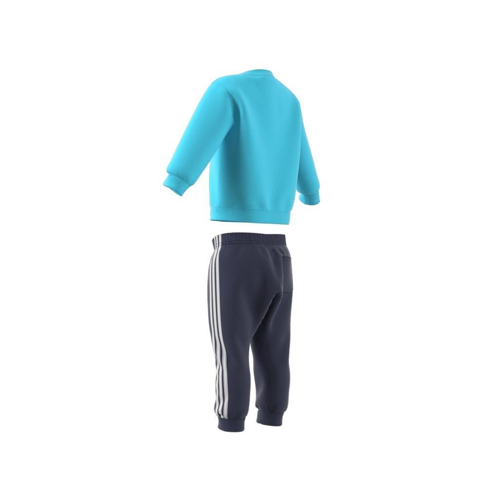 Unisex Kids Badge Of Sport Jogger Set, Blue, A901_ONE, large image number 7