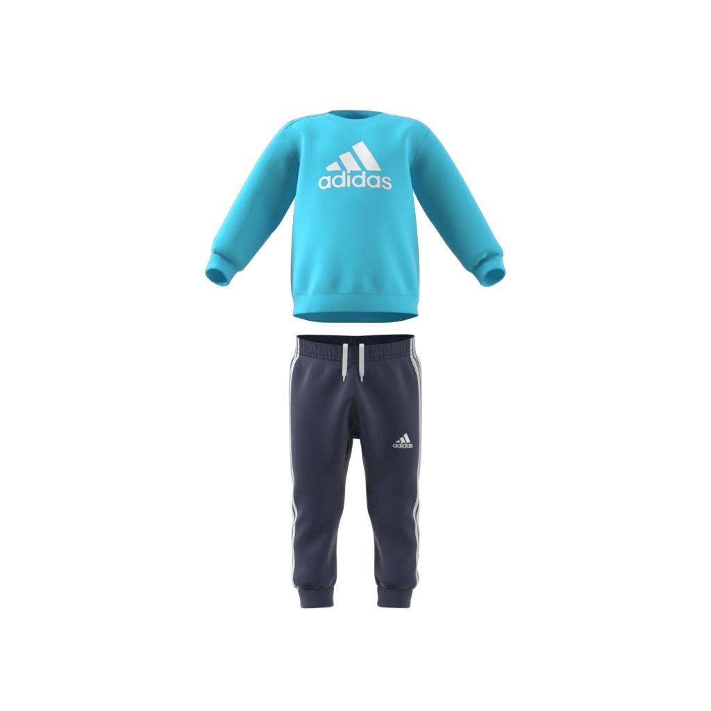 Unisex Kids Badge Of Sport Jogger Set, Blue, A901_ONE, large image number 8