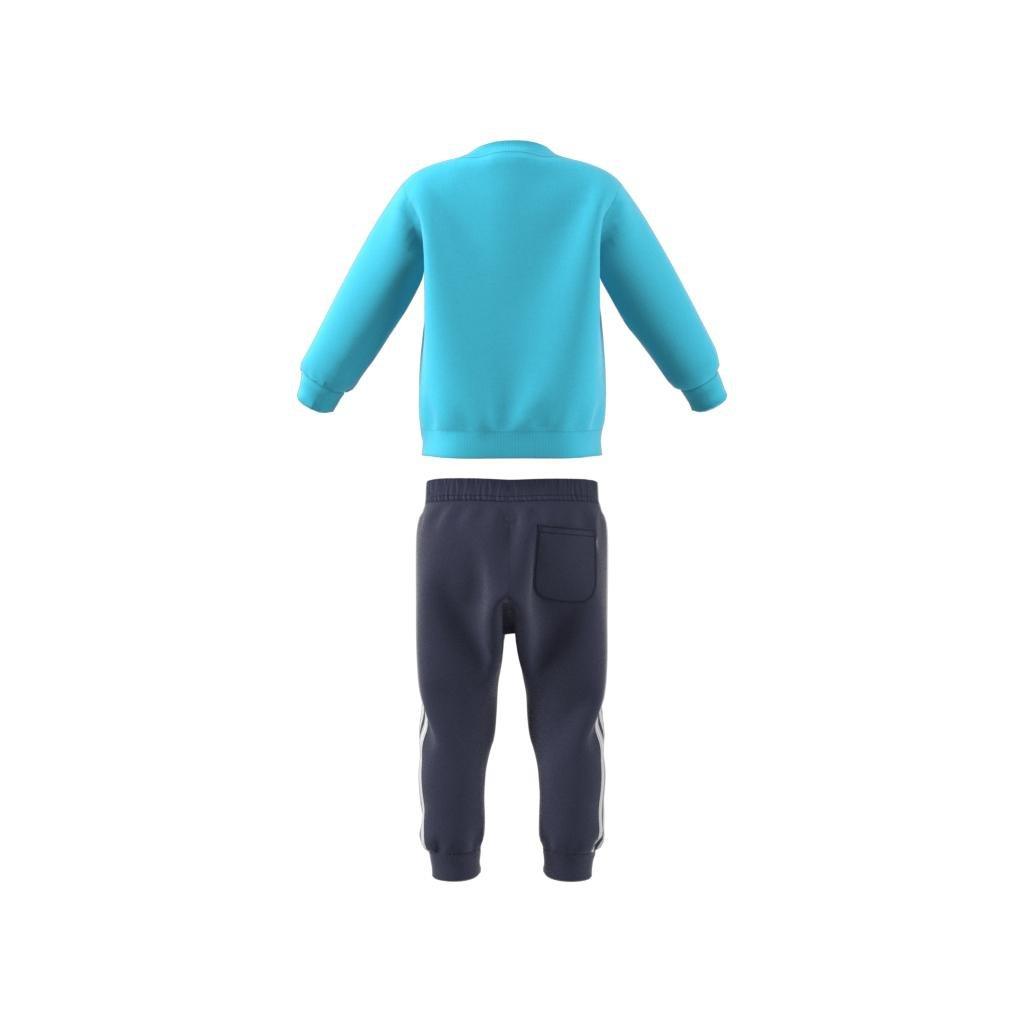 Unisex Kids Badge Of Sport Jogger Set, Blue, A901_ONE, large image number 11