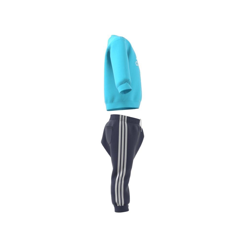 Unisex Kids Badge Of Sport Jogger Set, Blue, A901_ONE, large image number 13