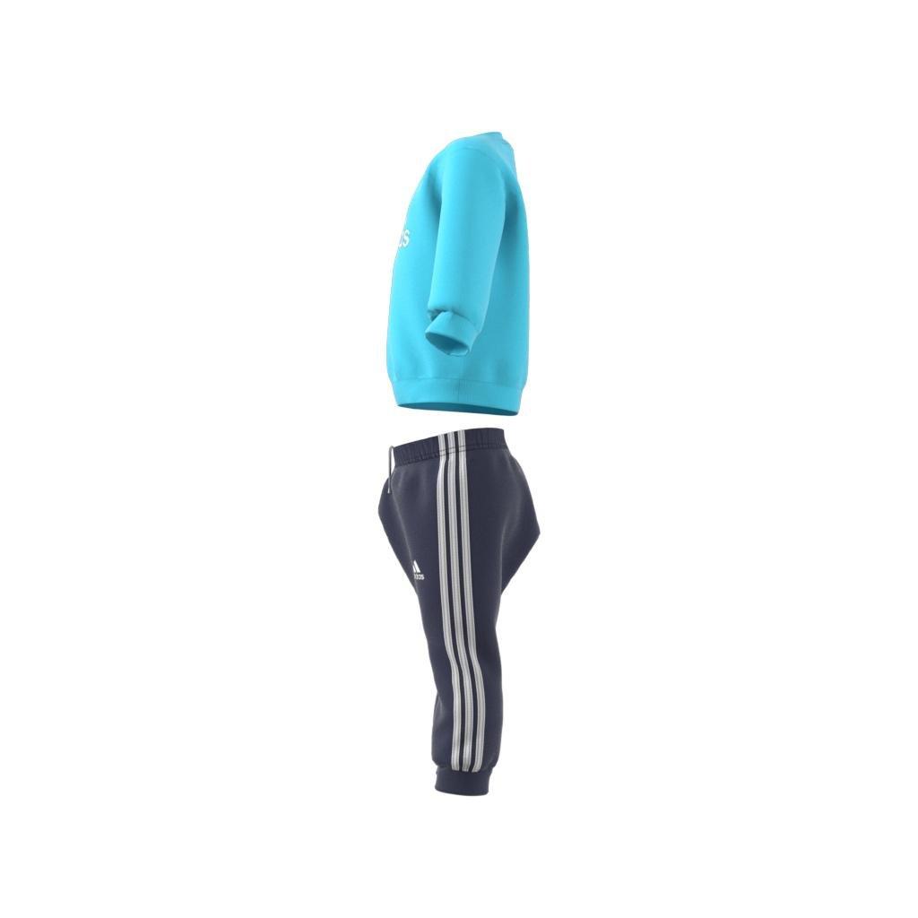 Unisex Kids Badge Of Sport Jogger Set, Blue, A901_ONE, large image number 14