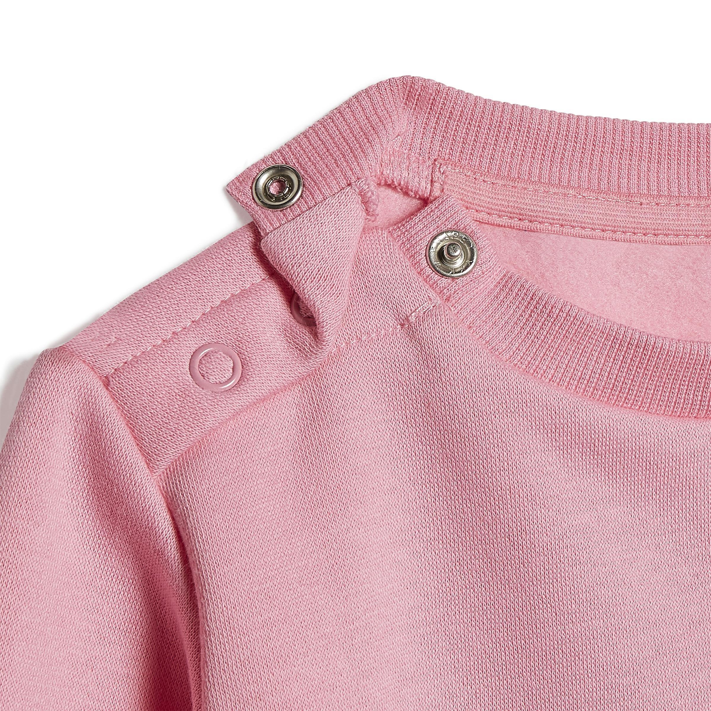 Unisex Kids Badge of Sport Jogger Set, Pink, A901_ONE, large image number 6