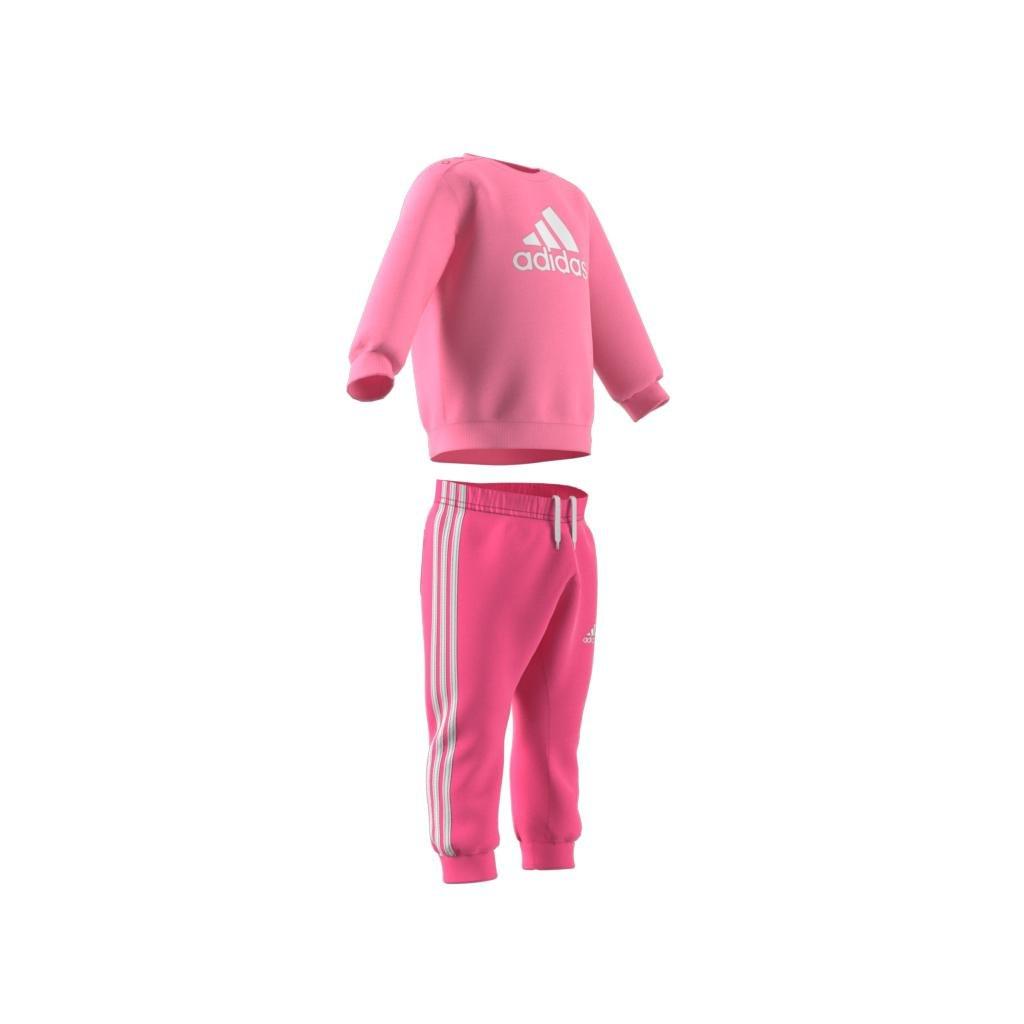 Unisex Kids Badge of Sport Jogger Set, Pink, A901_ONE, large image number 8